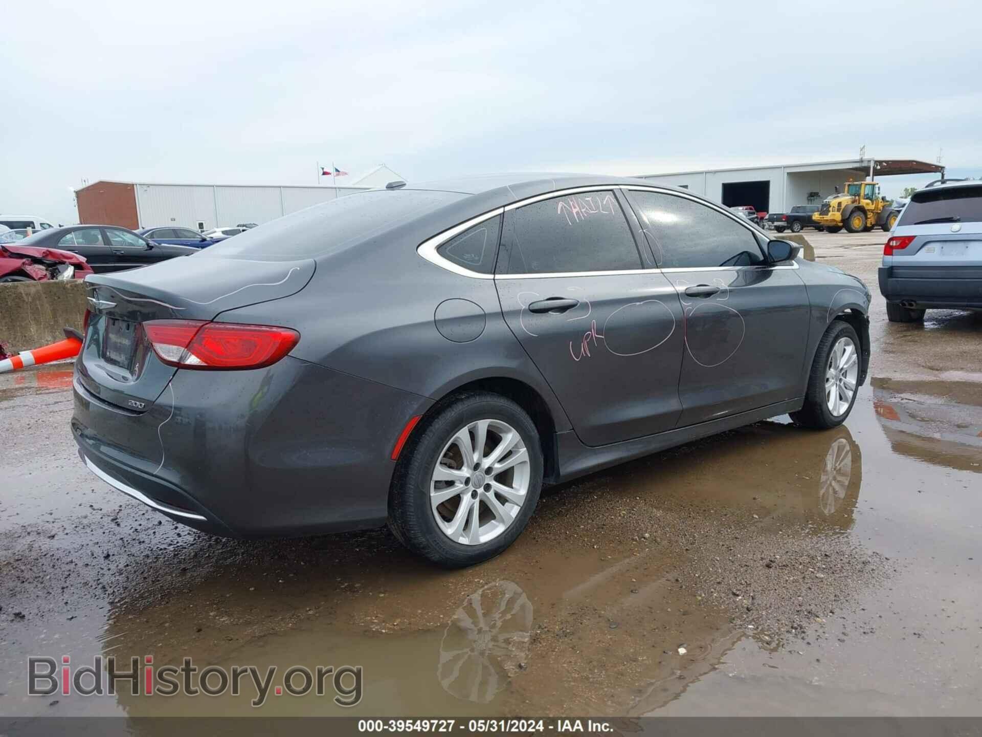 2015 CHRYSLER 200 - VIN: 1C3CCCAB9FN525886 - Фото 4