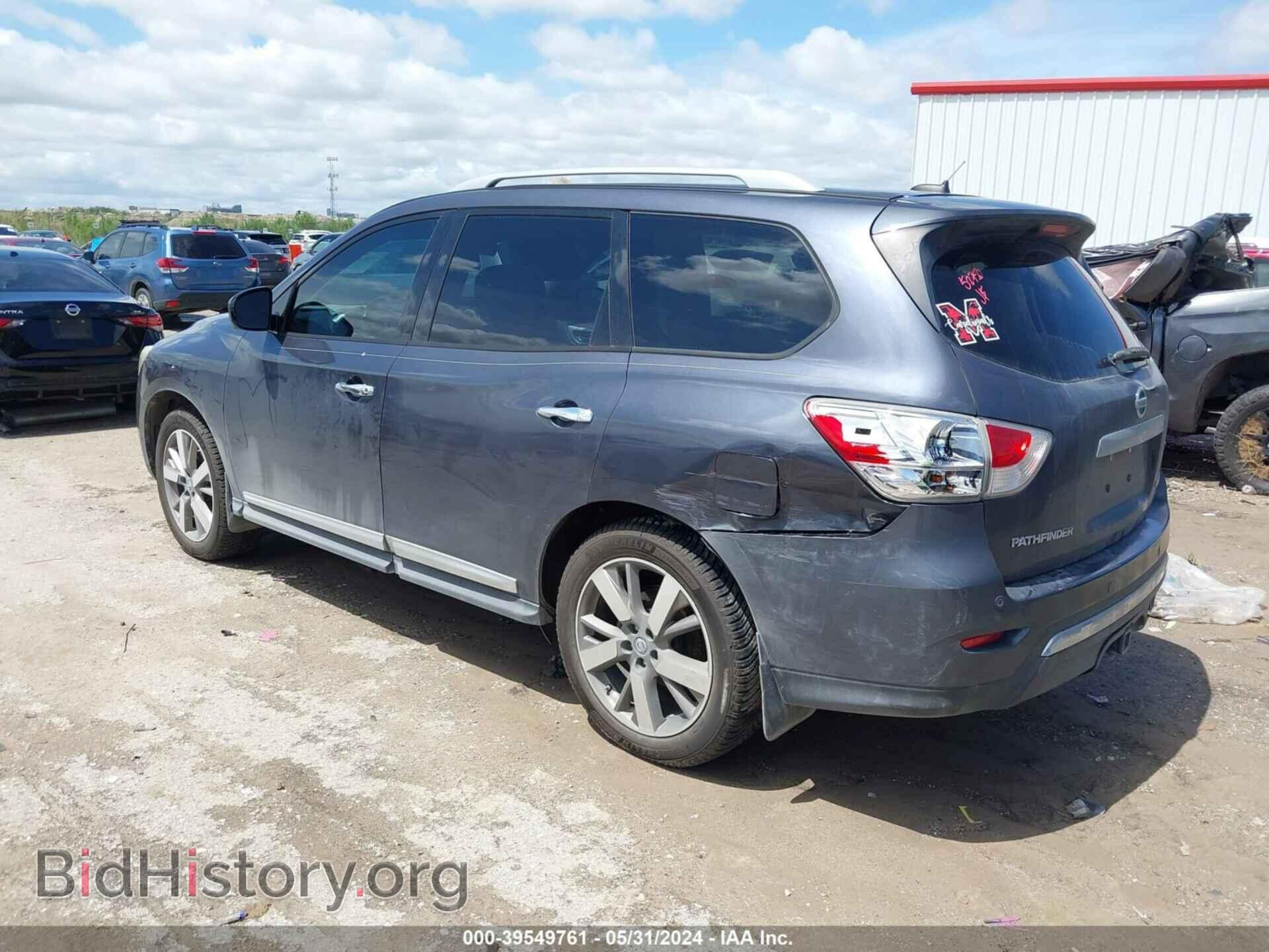 2014 NISSAN PATHFINDER - VIN: 5N1AR2MN3EC674561 - Фото 3