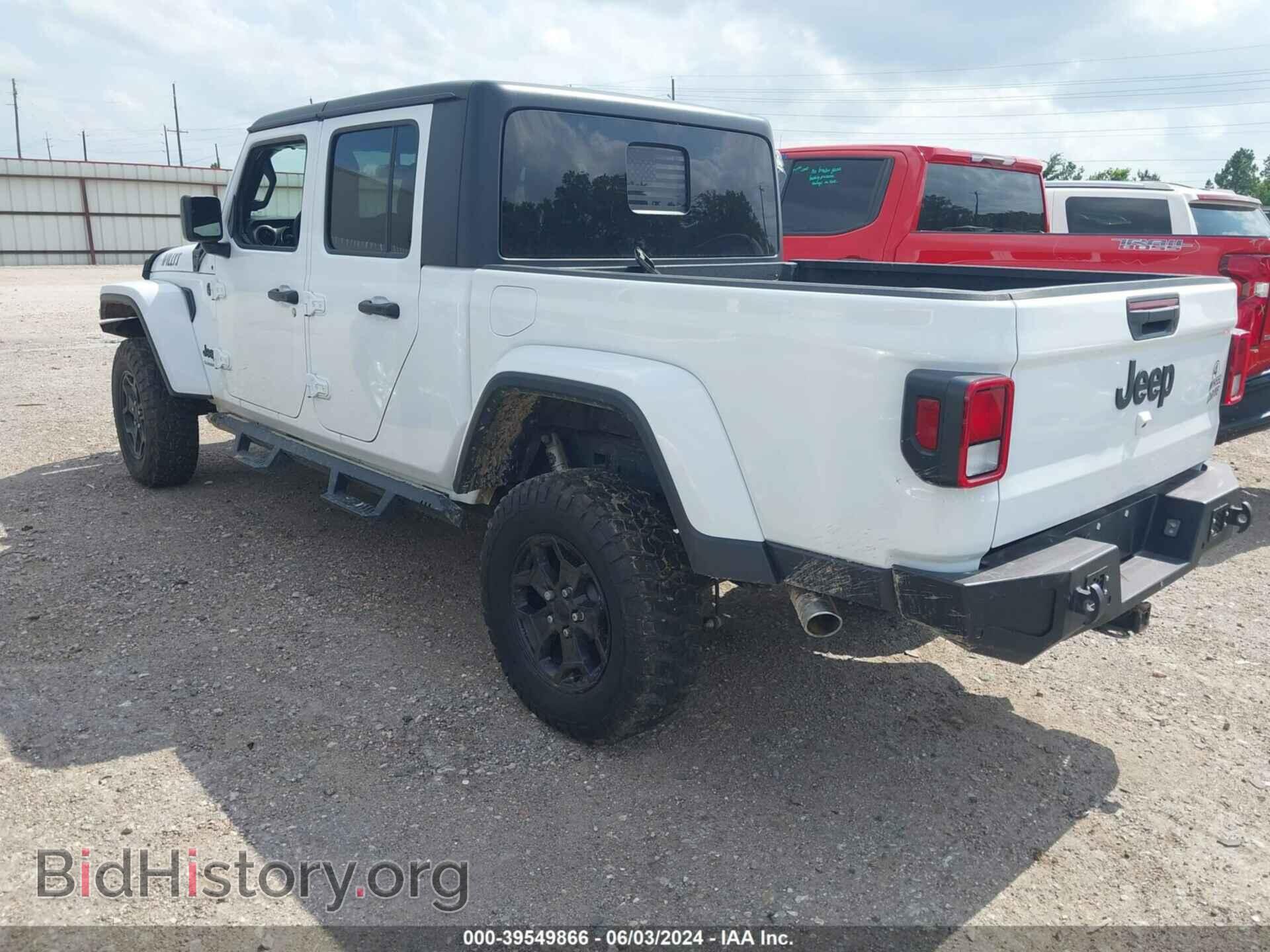 2022 JEEP GLADIATOR - VIN: 1C6HJTAG0NL176976 - Фото 3