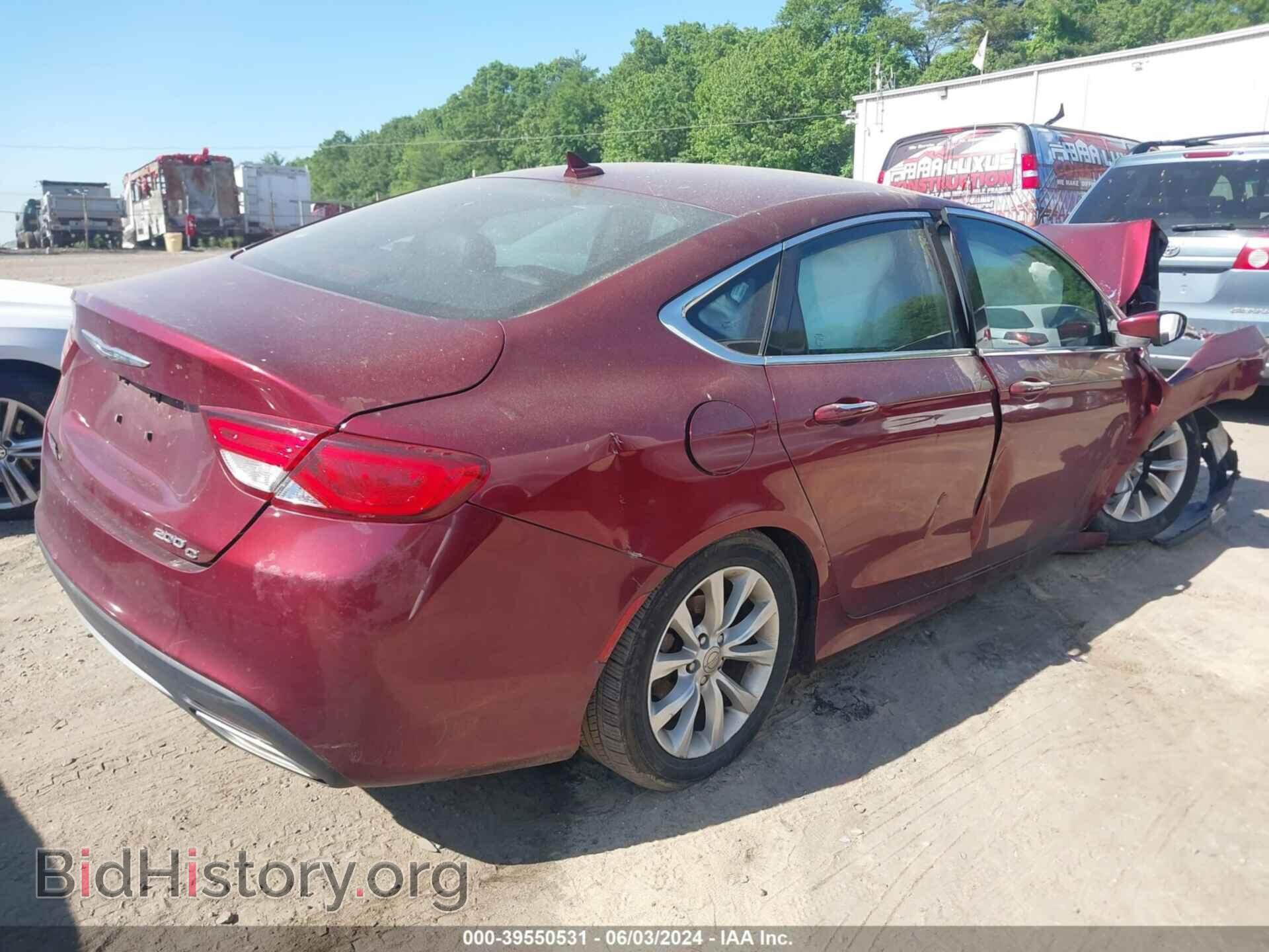 2015 CHRYSLER 200 - VIN: 1C3CCCCG1FN519847 - Фото 4