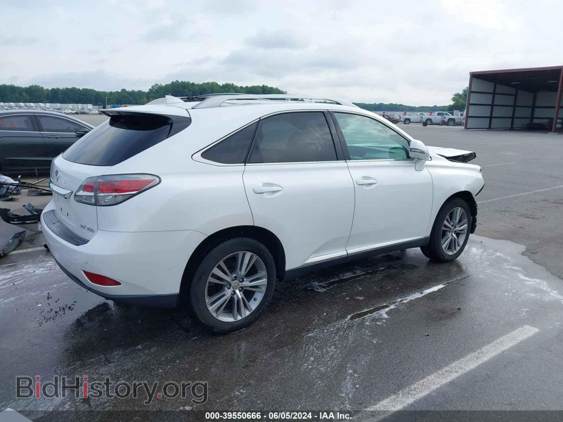 2015 LEXUS RX 350 - VIN: 2T2BK1BA1FC334532 - Фото 4