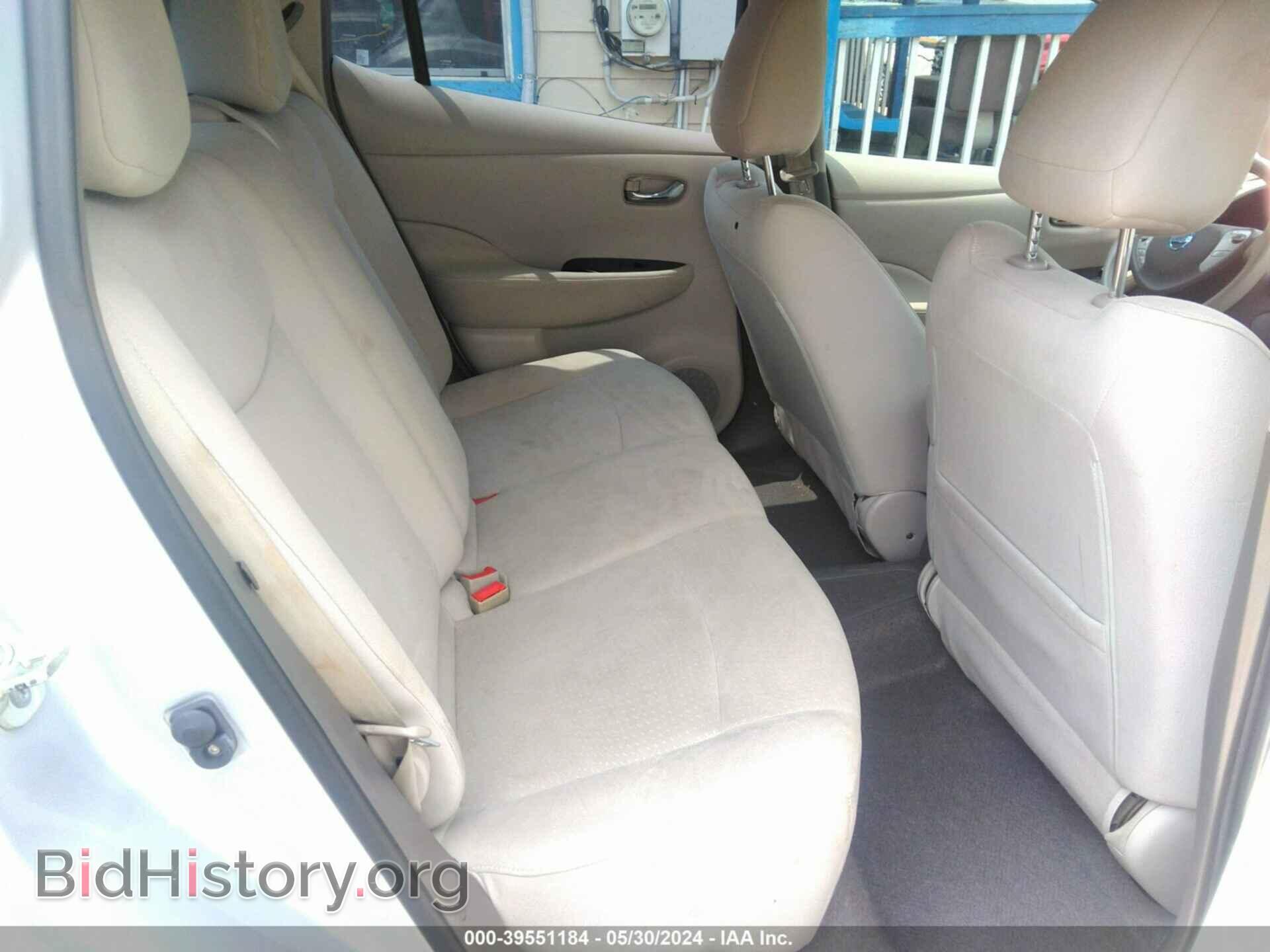 2012 NISSAN LEAF - VIN: JN1AZ0CP7CT018312 - Фото 8