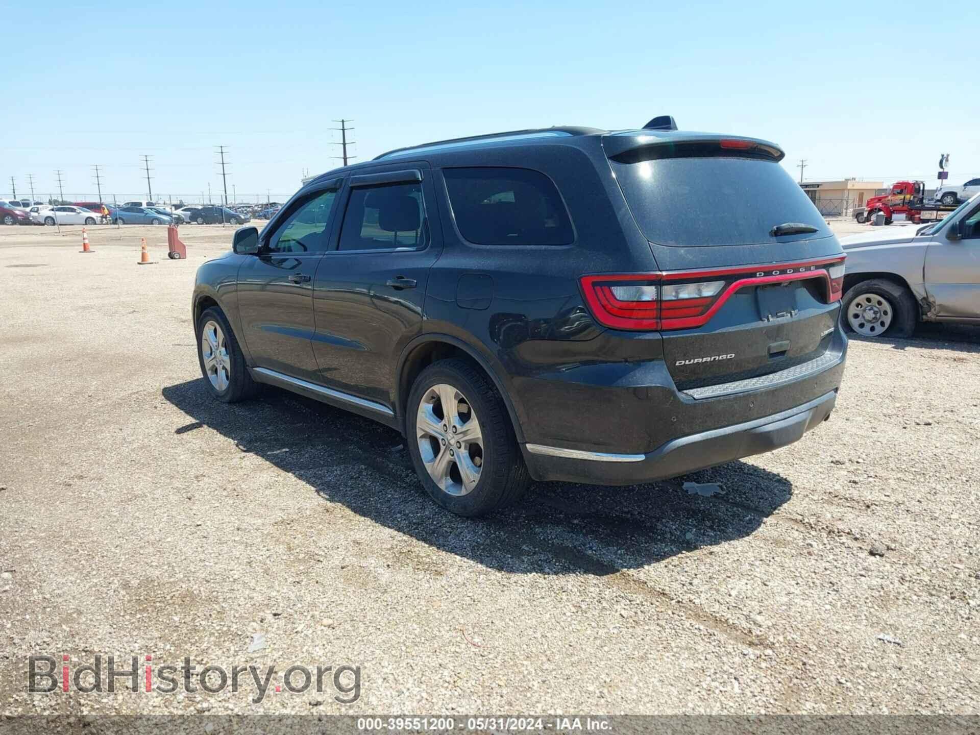 2014 DODGE DURANGO - VIN: 1C4RDHDG5EC972314 - Photo 3