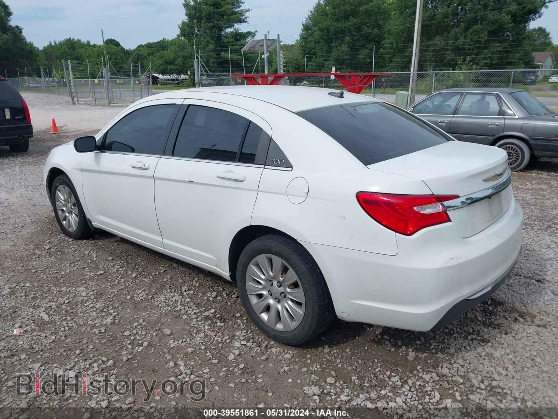 2014 CHRYSLER 200 - VIN: 1C3CCBAB1EN211724 - Фото 3