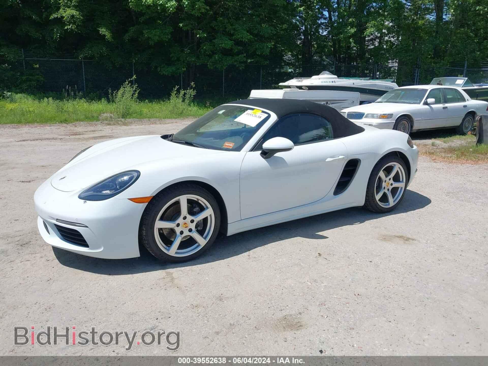 2018 PORSCHE 718 BOXSTER - VIN: WP0CA2A80JS210436 - Фото 2