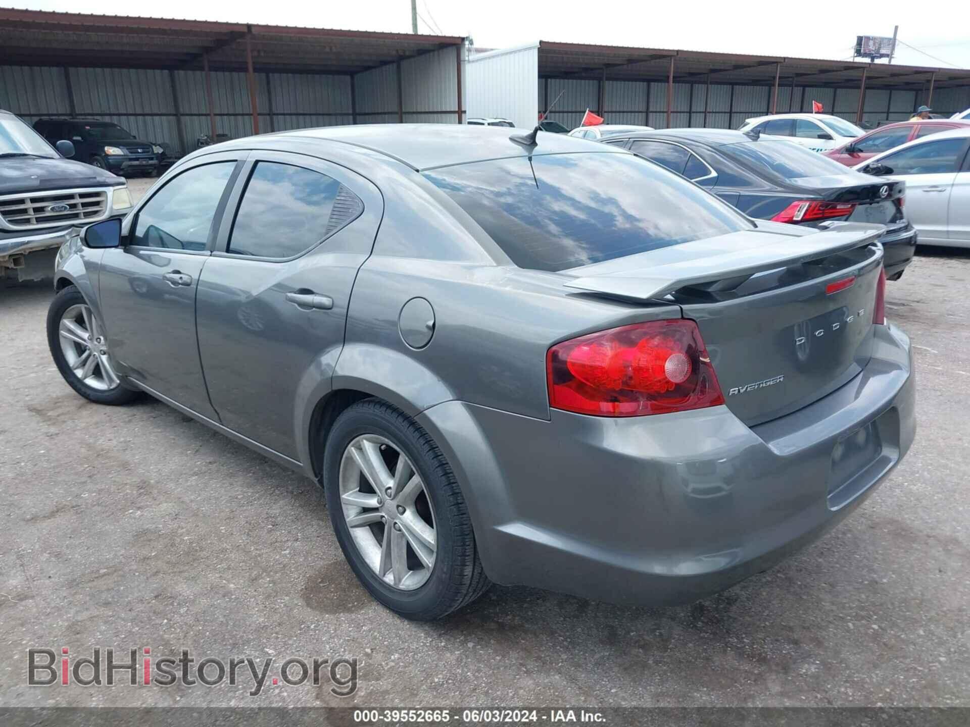 2013 DODGE AVENGER - VIN: 1C3CDZAGXDN585460 - Фото 3