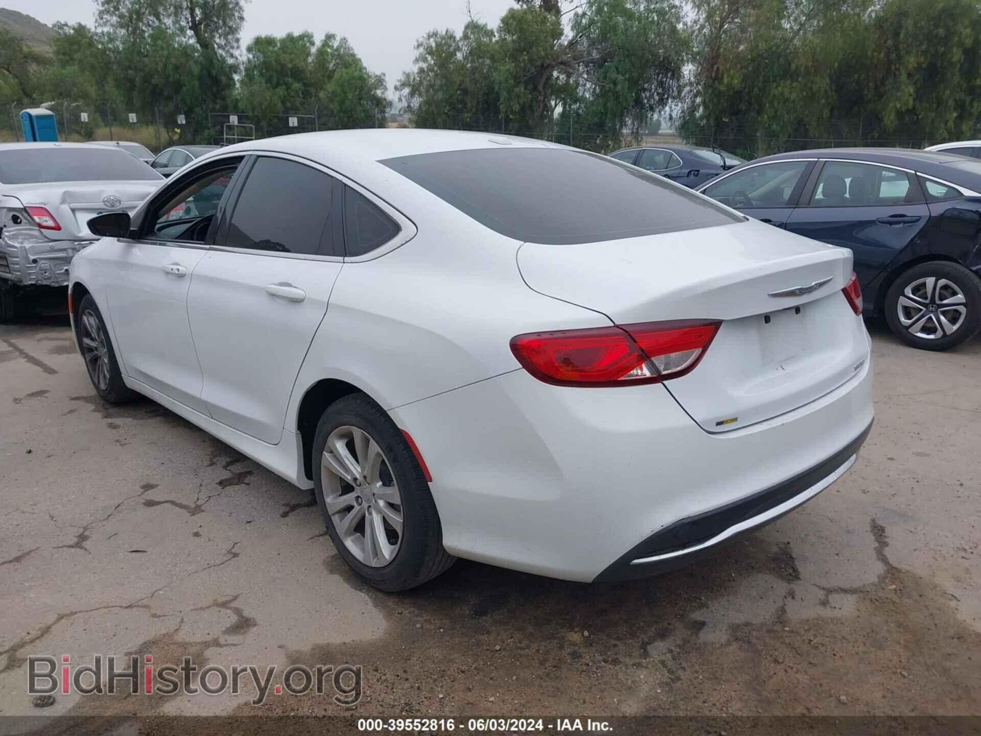 2016 CHRYSLER 200 - VIN: 1C3CCCAB2GN164941 - Фото 3