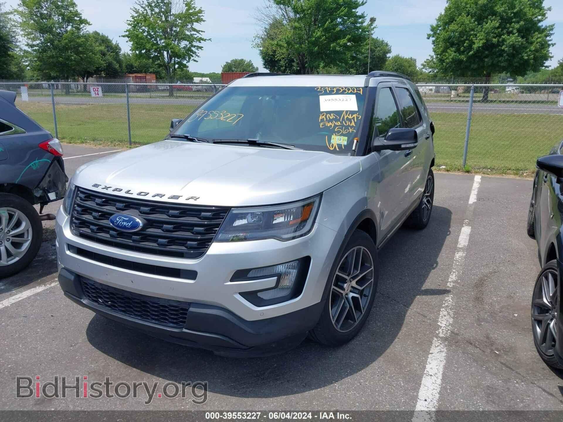 2016 FORD EXPLORER - VIN: 1FM5K8GT7GGC13264 - Фото 2