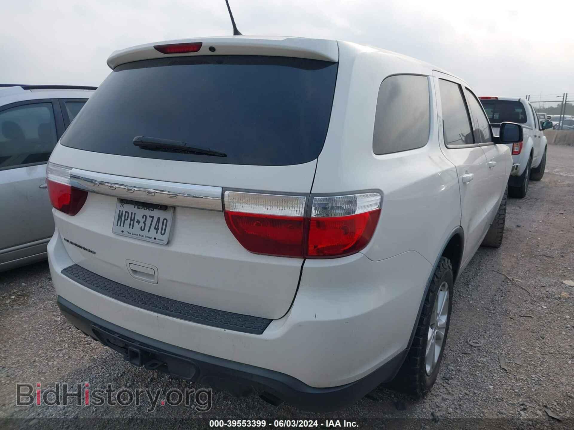 2012 DODGE DURANGO - VIN: 1C4RDHAG2CC212536 - Фото 4