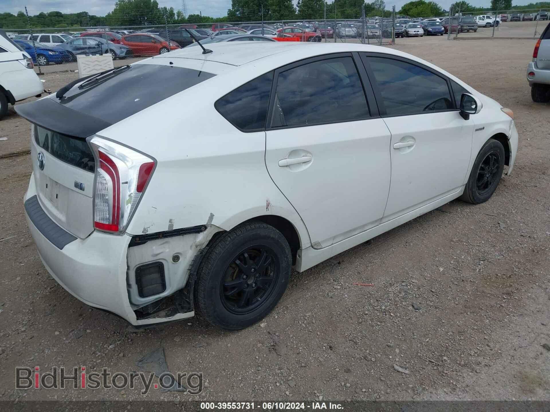 2012 TOYOTA PRIUS - VIN: JTDKN3DU3C5452945 - Photo 4