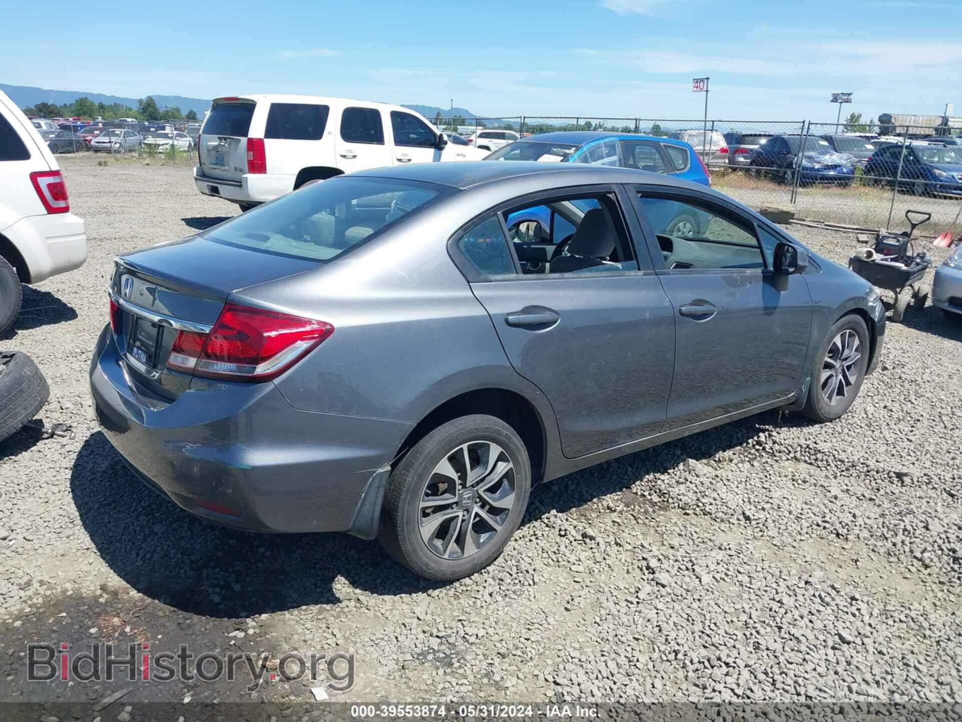 2013 HONDA CIVIC - VIN: 19XFB2F88DE286383 - Фото 4