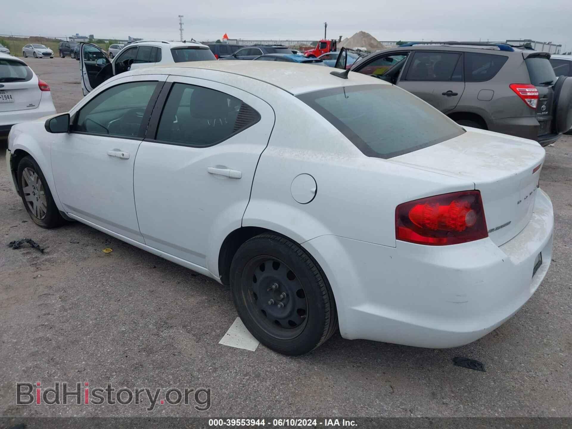 2014 DODGE AVENGER - VIN: 1C3CDZAB2EN162457 - Фото 3