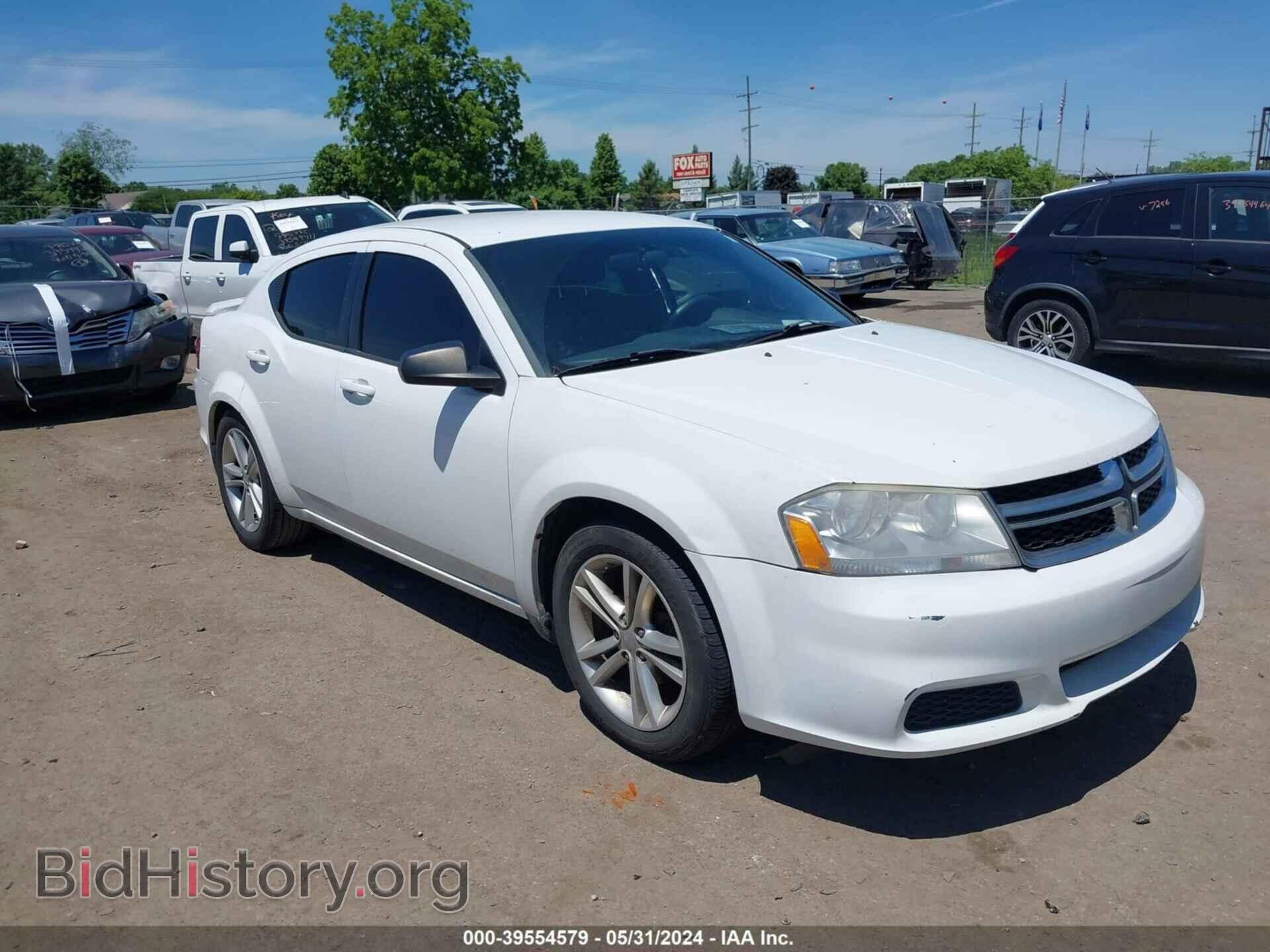 Photo 1C3CDZAG0DN575908 - DODGE AVENGER 2013