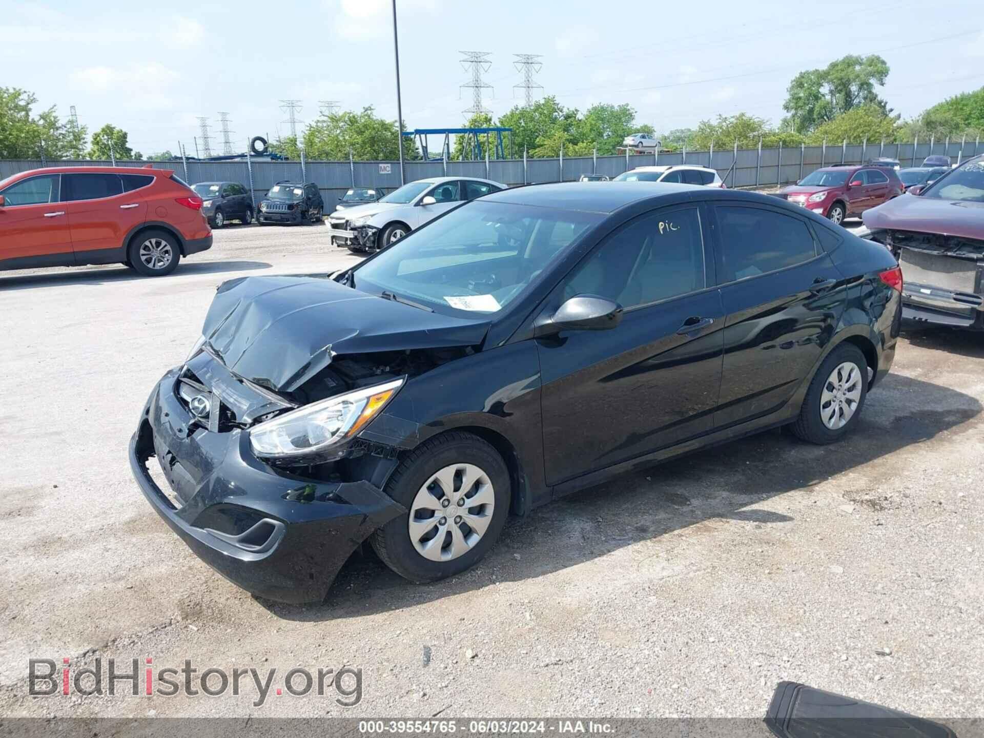 2016 HYUNDAI ACCENT - VIN: KMHCT4AE5GU066421 - Фото 2