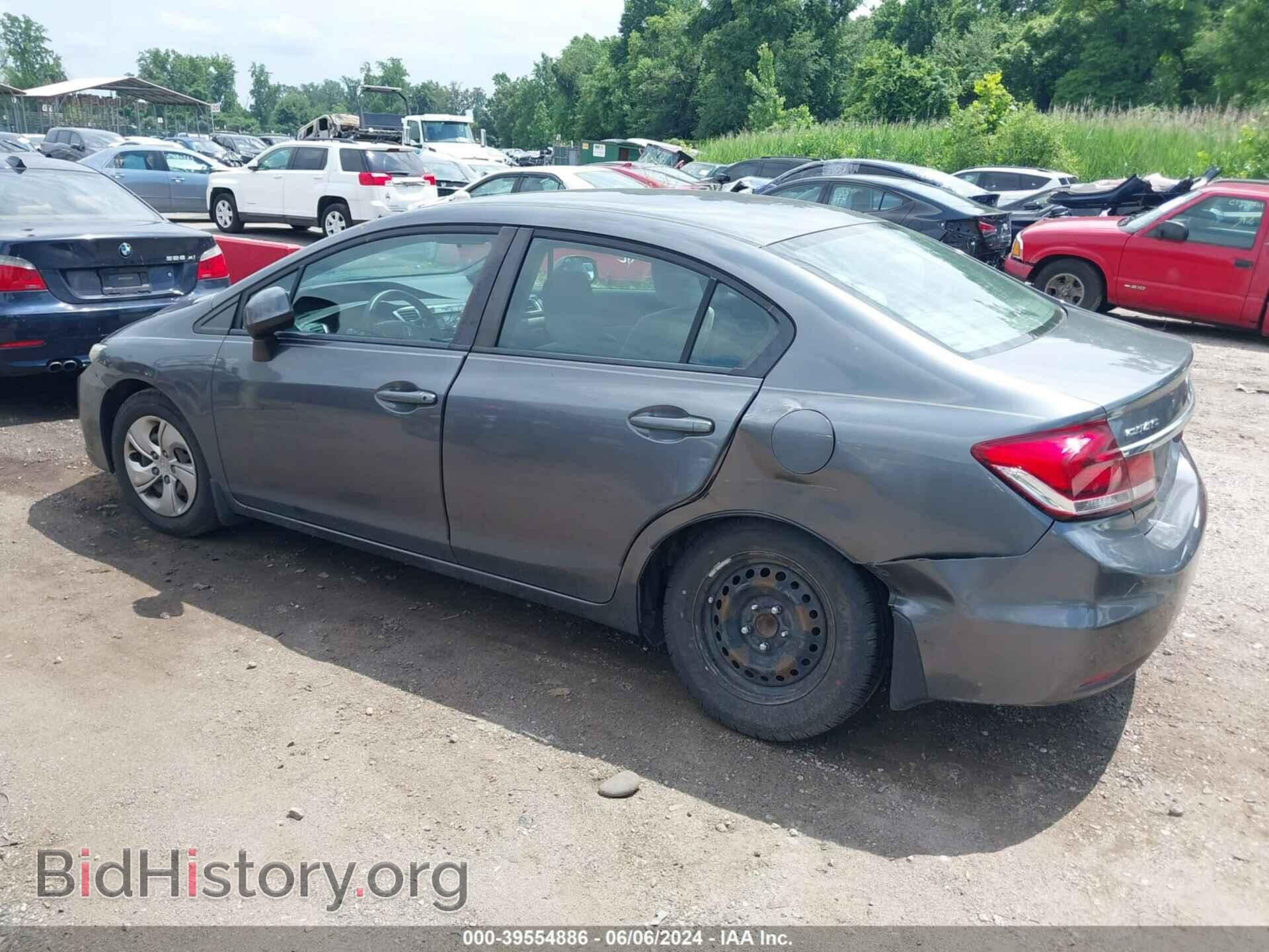 2013 HONDA CIVIC - VIN: 19XFB2F51DE215421 - Фото 3