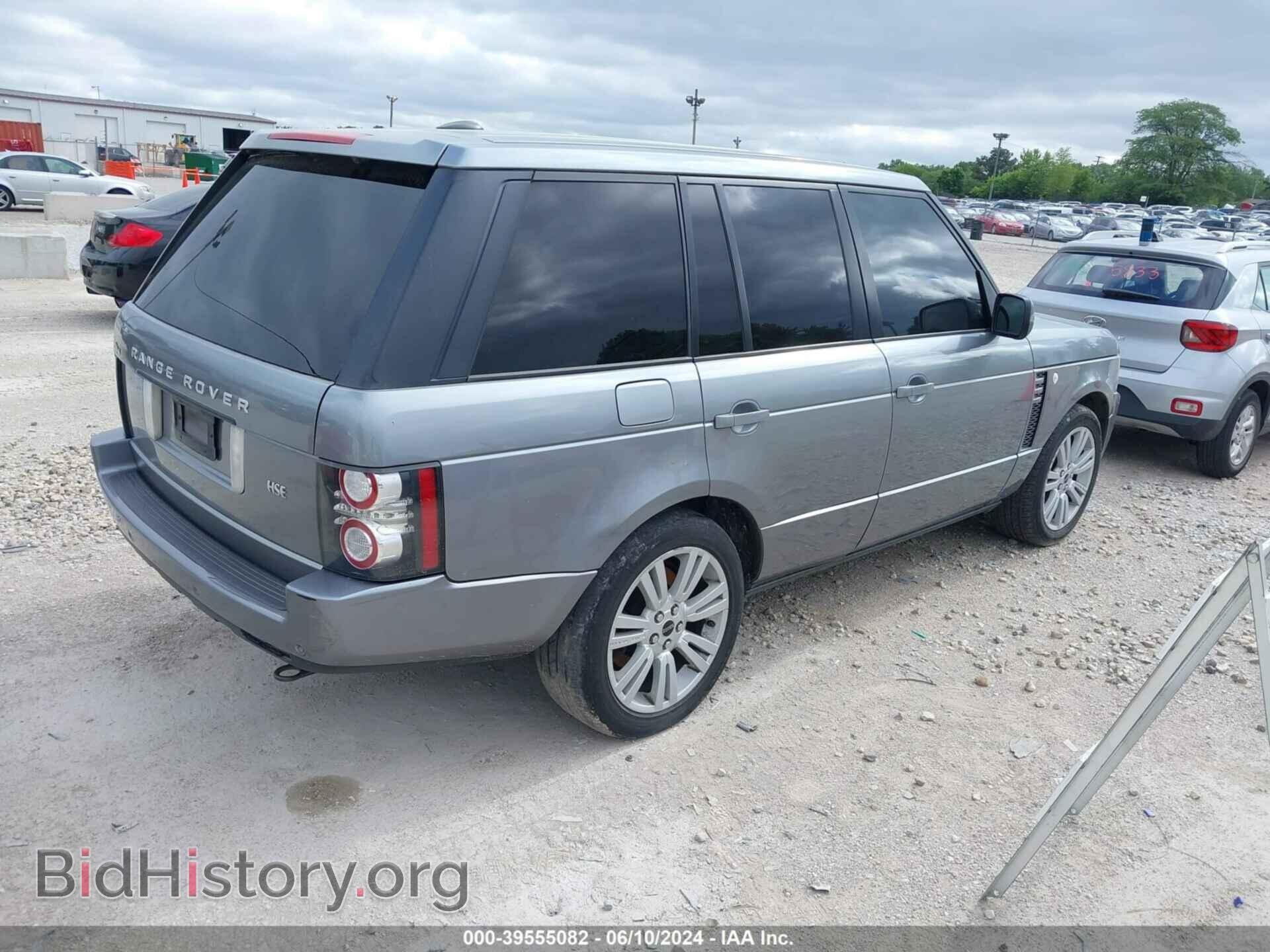2012 LAND ROVER RANGE ROVER - VIN: SALMF1D48CA387519 - Фото 4