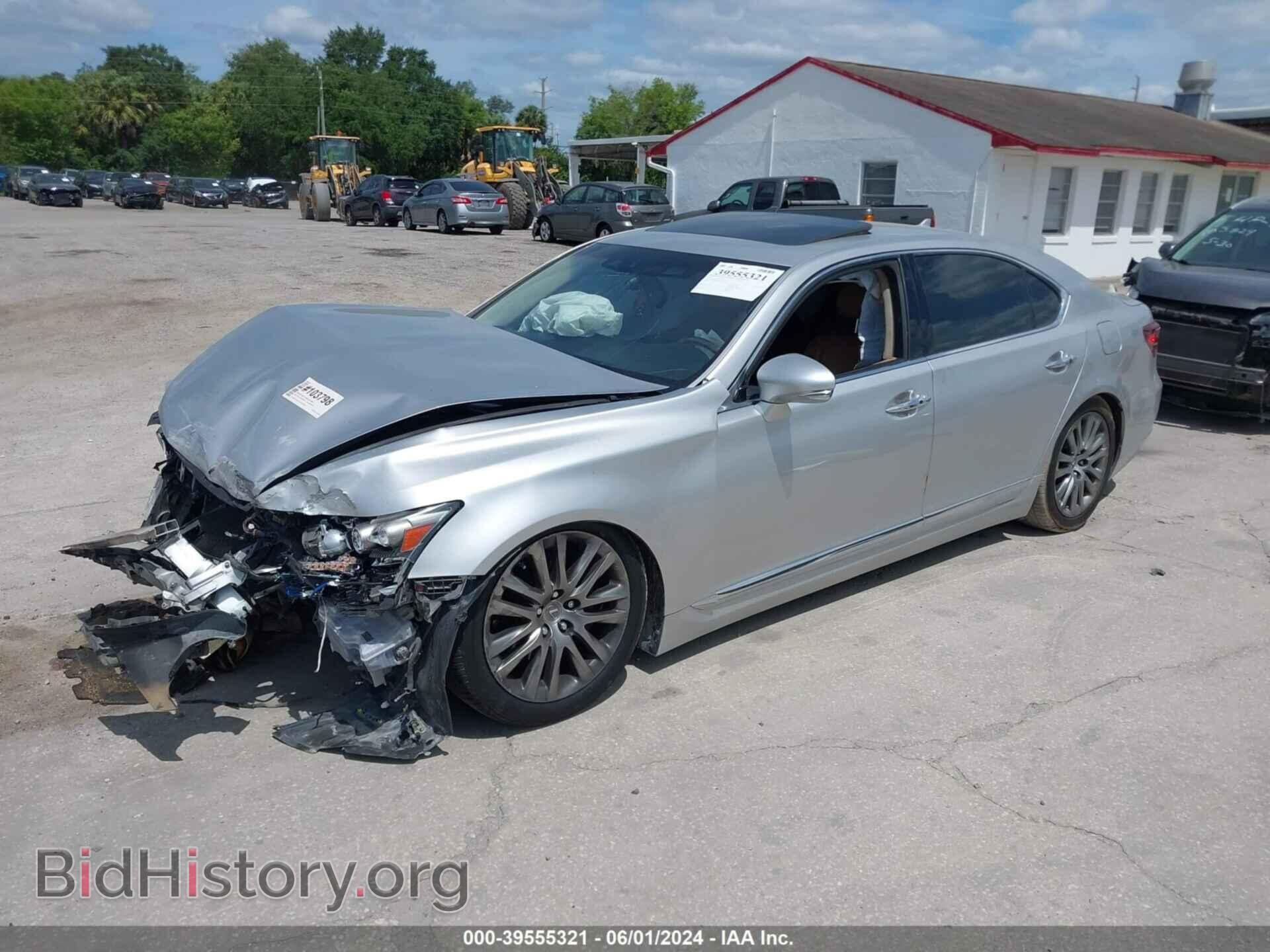 2013 LEXUS LS 460 - VIN: JTHGL1EF0D5048730 - Фото 2