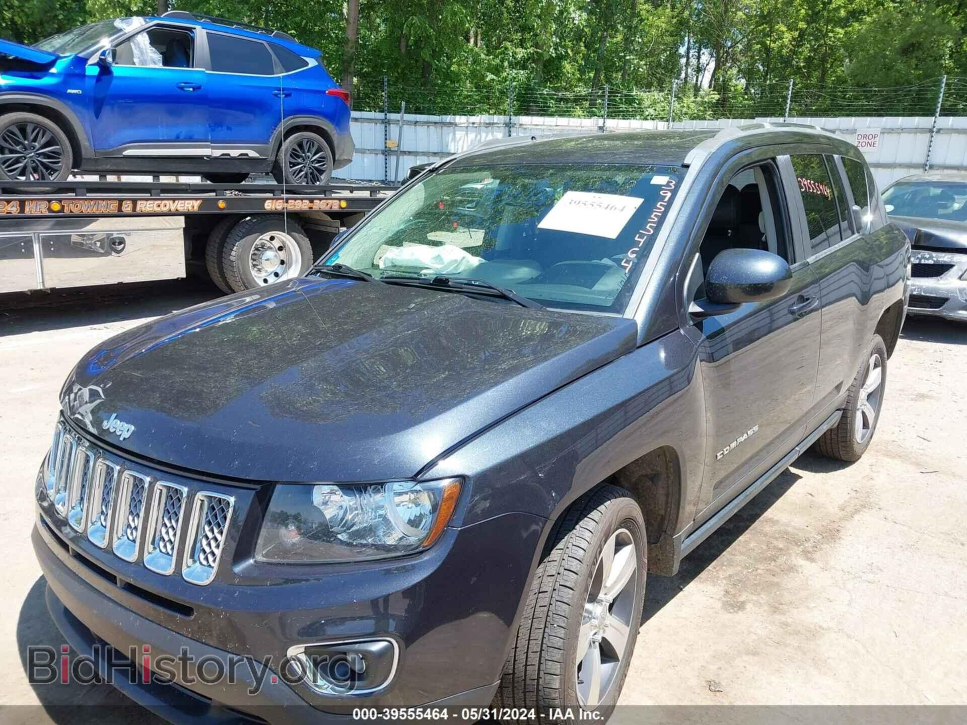 2016 JEEP COMPASS - VIN: 1C4NJDEB5GD588260 - Фото 2