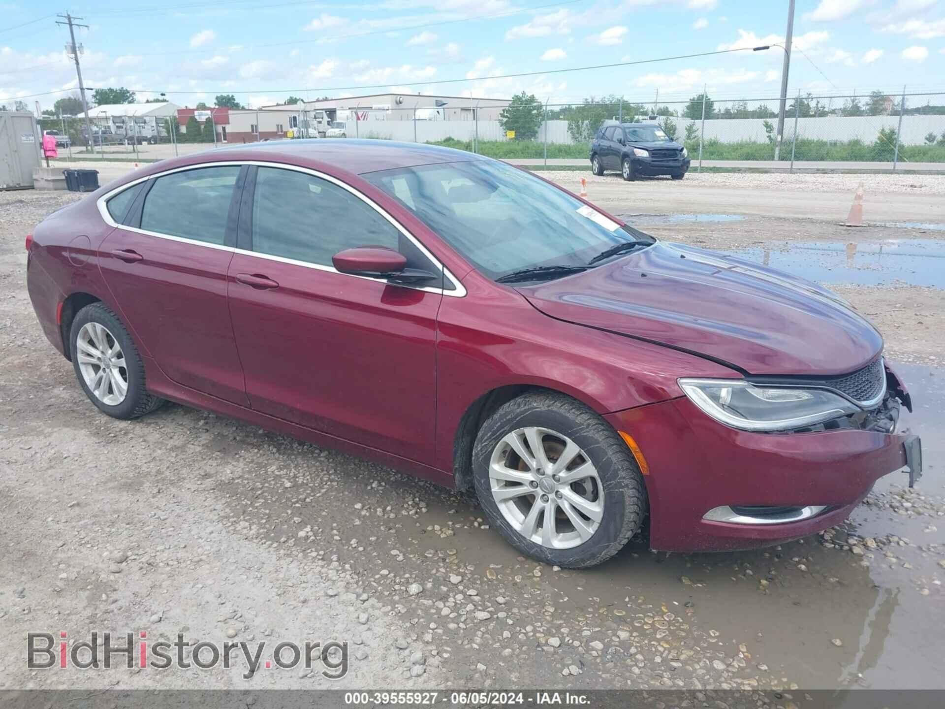 Фотография 1C3CCCAB4FN666137 - CHRYSLER 200 2015