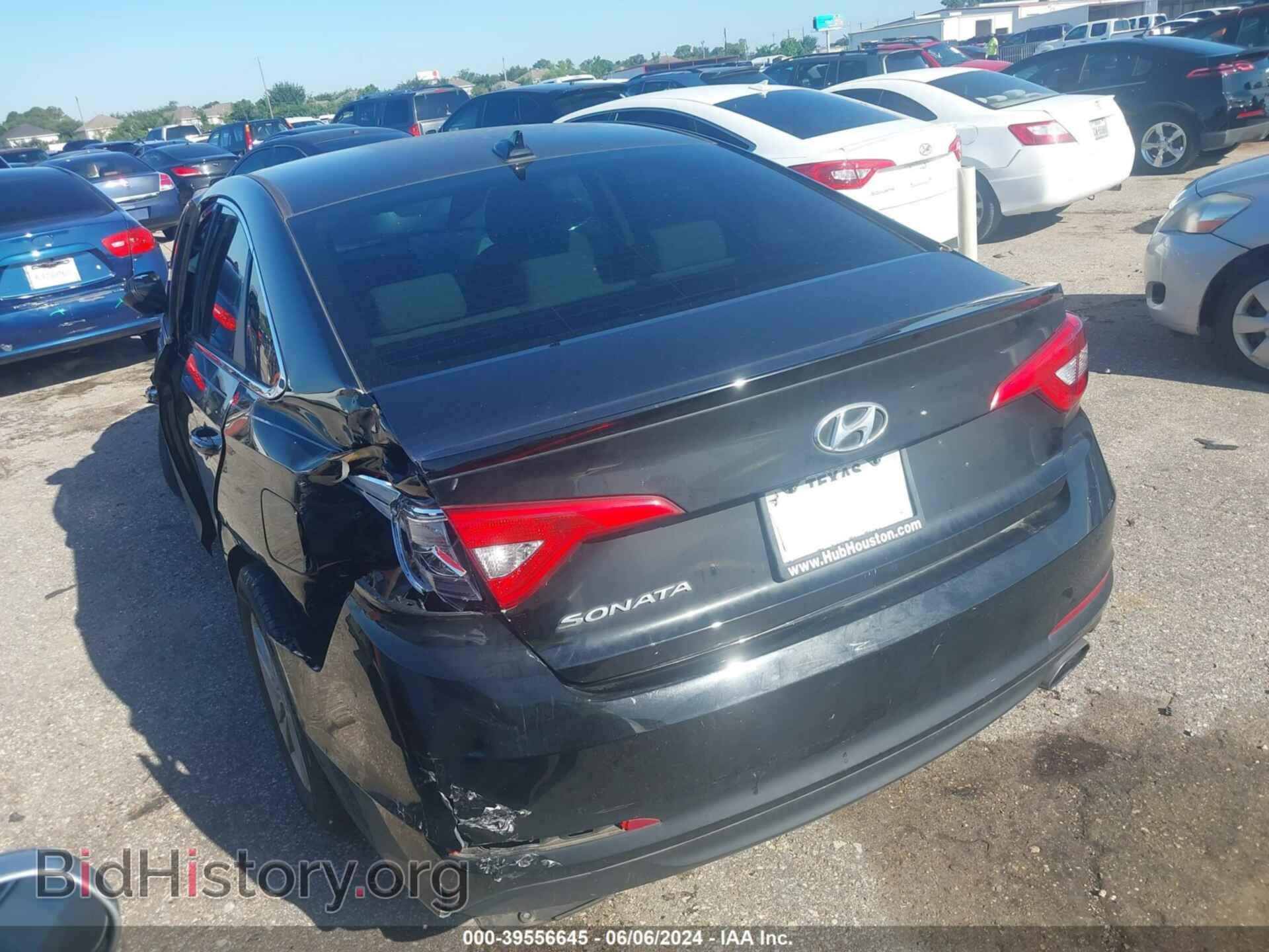 2017 HYUNDAI SONATA - VIN: 5NPE24AF2HH470801 - Фото 3