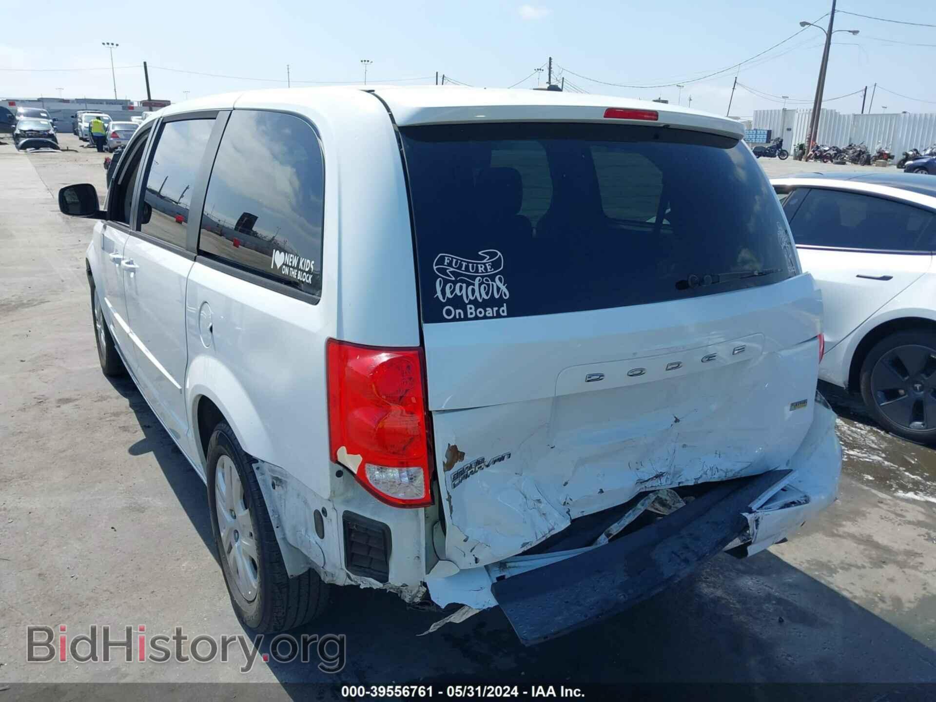2016 DODGE GRAND CARAVAN - VIN: 2C4RDGBG5GR209698 - Фото 3