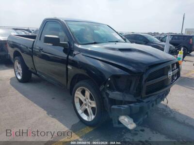 2012 RAM 1500 R/T, черный — VIN 3C6JD6CT0CG109969, IAAI