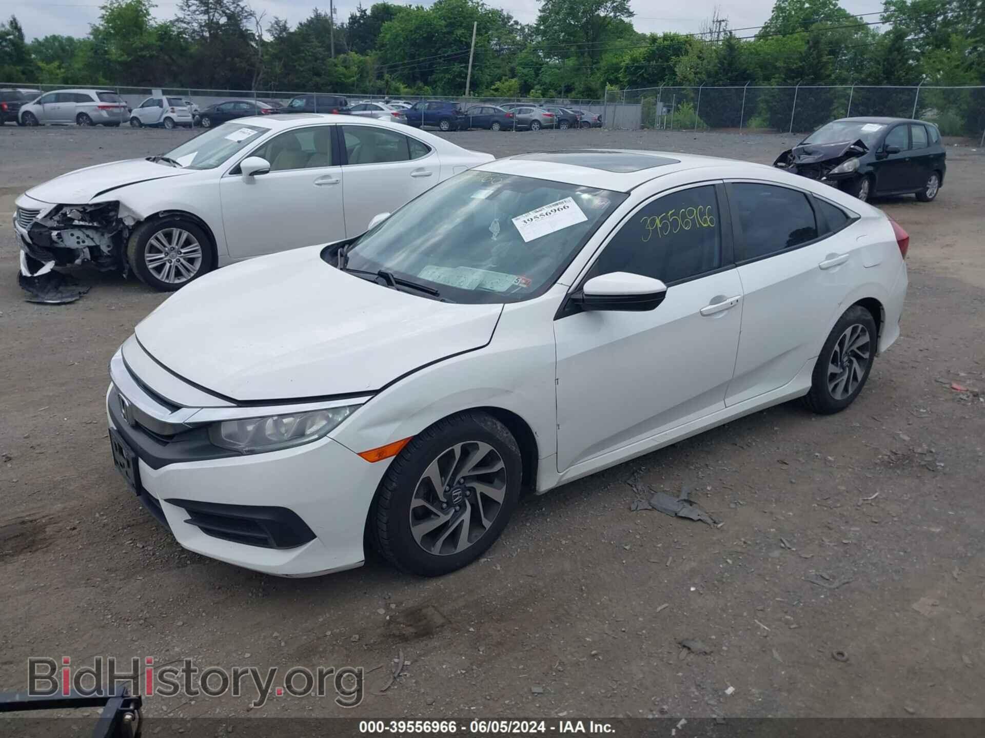 2016 HONDA CIVIC - VIN: 19XFC2F78GE014649 - Фото 2