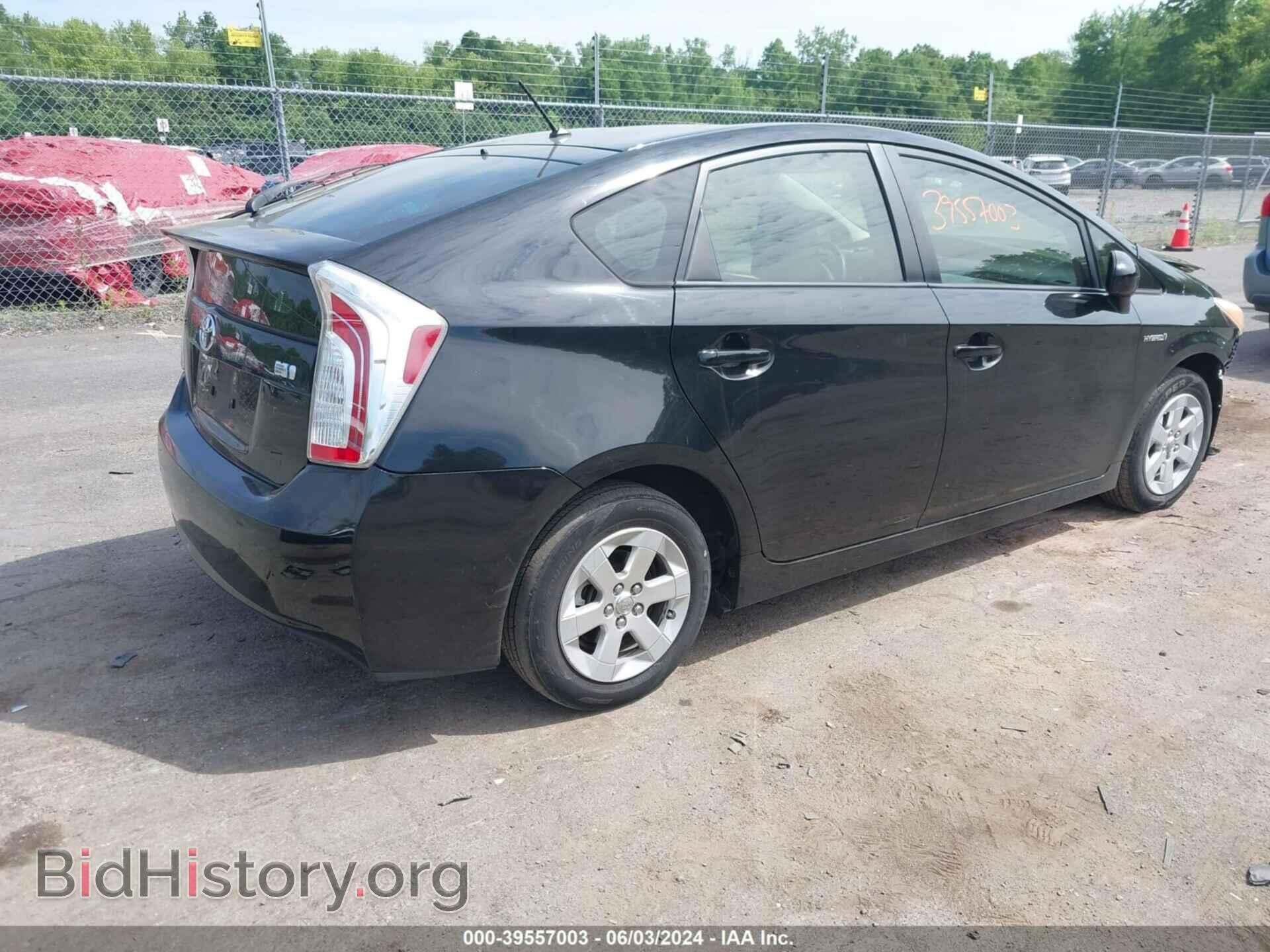 2012 TOYOTA PRIUS - VIN: JTDKN3DU1C5522748 - Фото 4