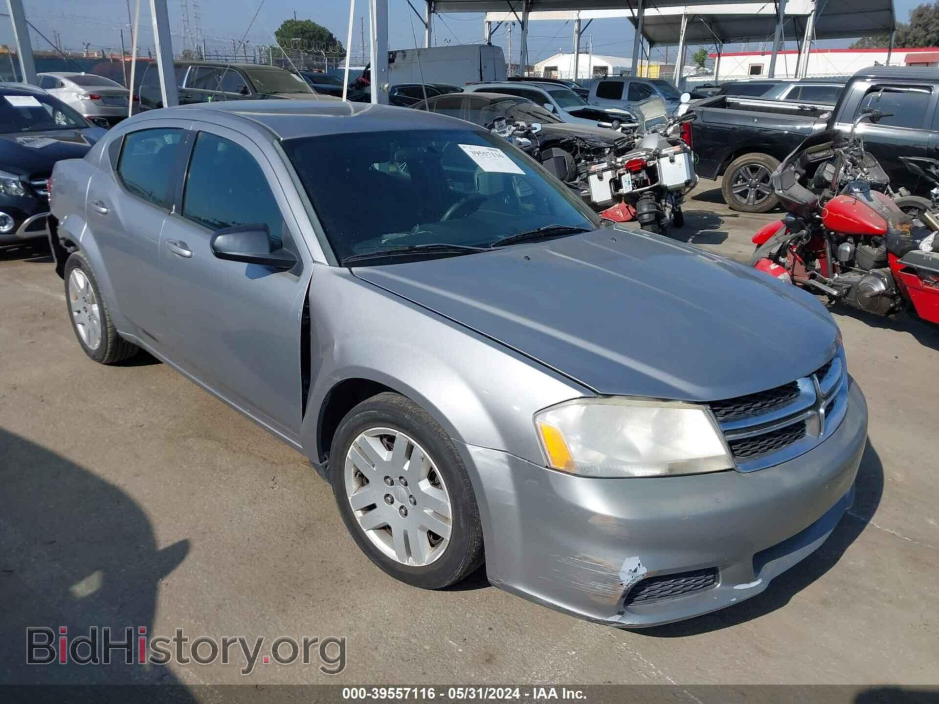 Фотография 1C3CDZAB4EN105127 - DODGE AVENGER 2014