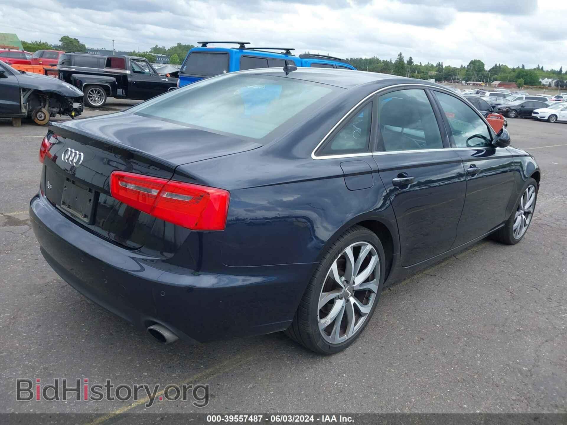 2013 AUDI A6 - VIN: WAUGFAFC5DN074833 - Фото 4