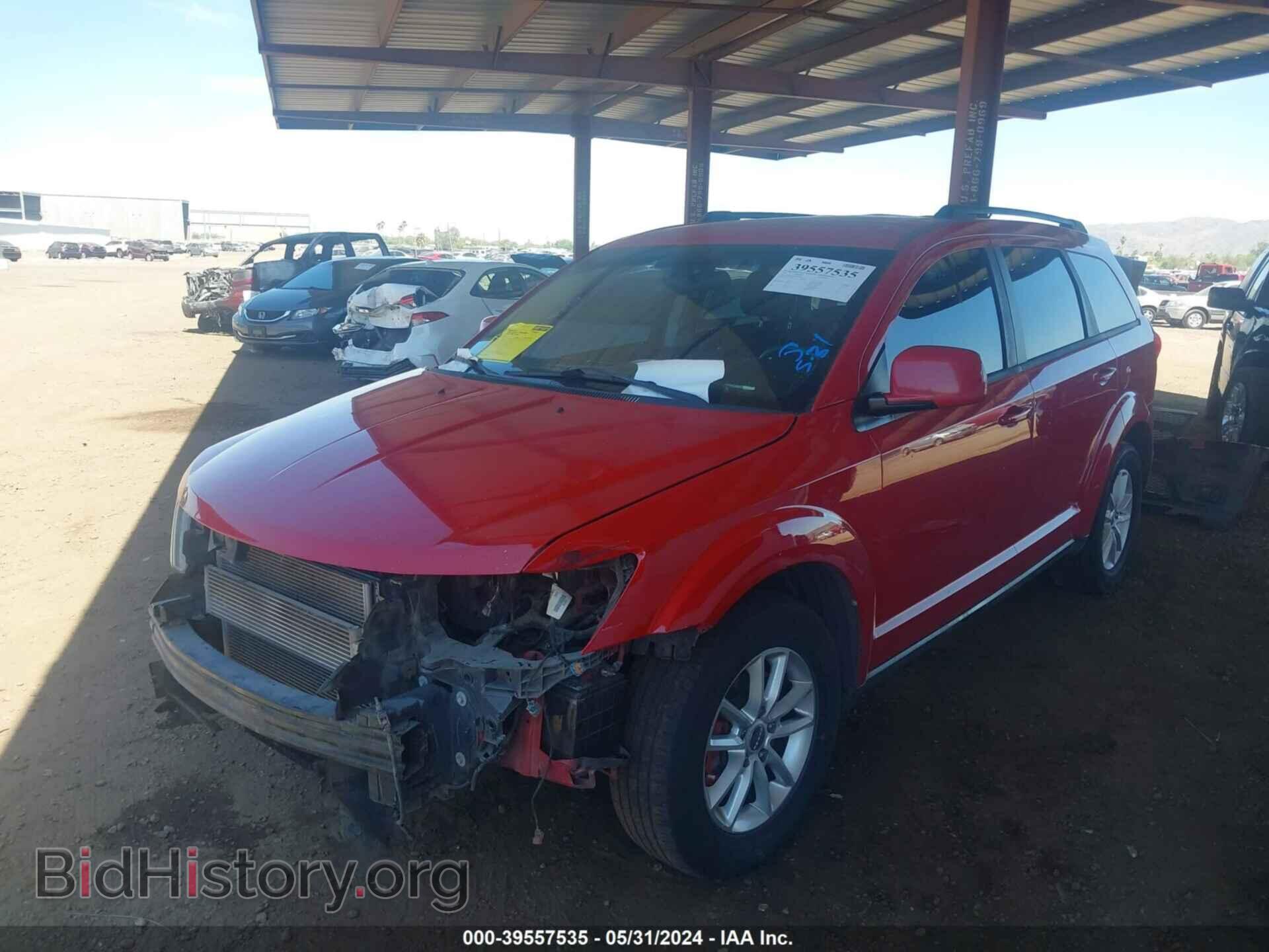 2013 DODGE JOURNEY - VIN: 3C4PDCBG0DT636845 - Фото 2