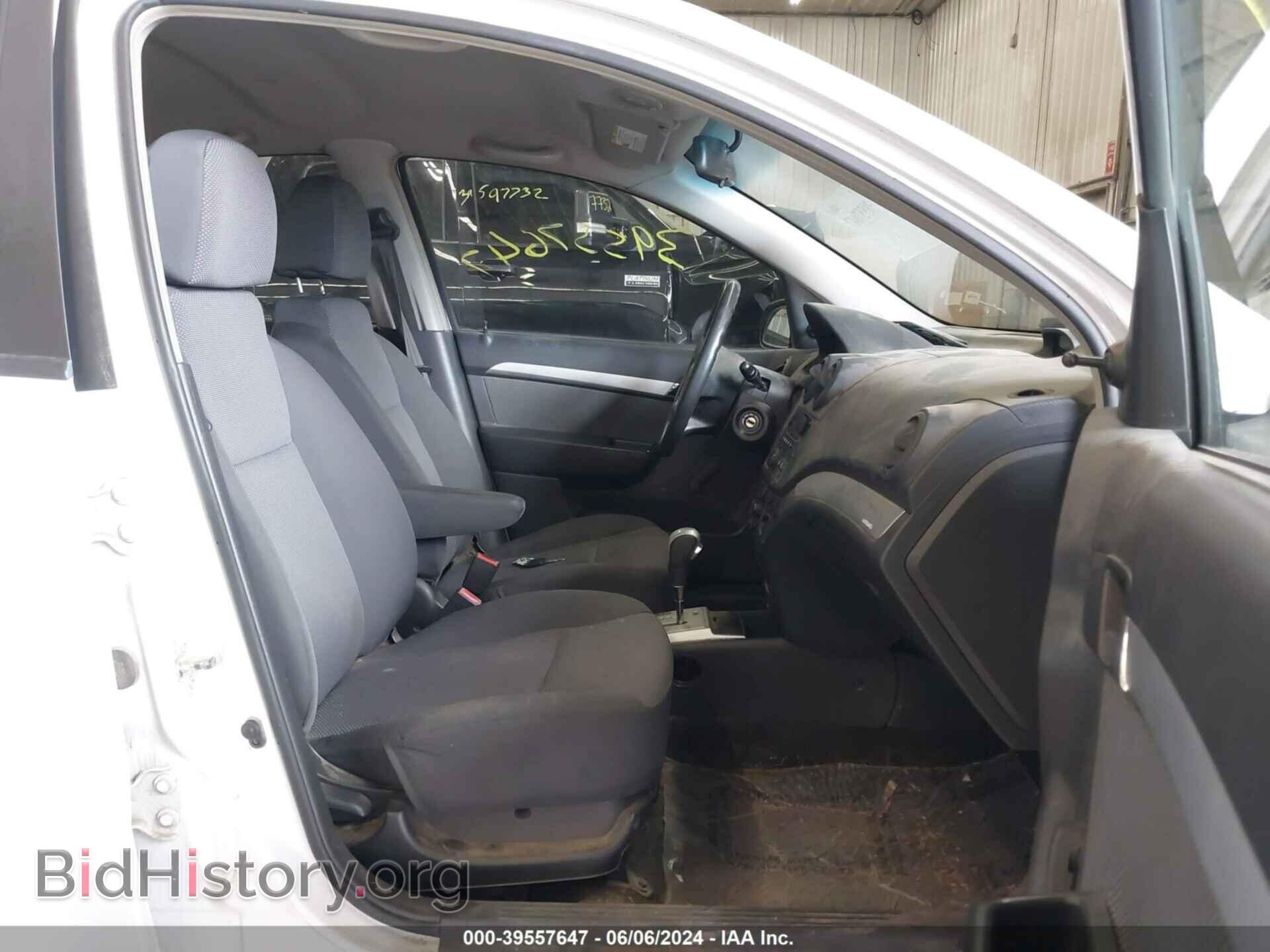 2011 CHEVROLET AVEO - VIN: KL1TD5DE9BB180677 - Фото 5
