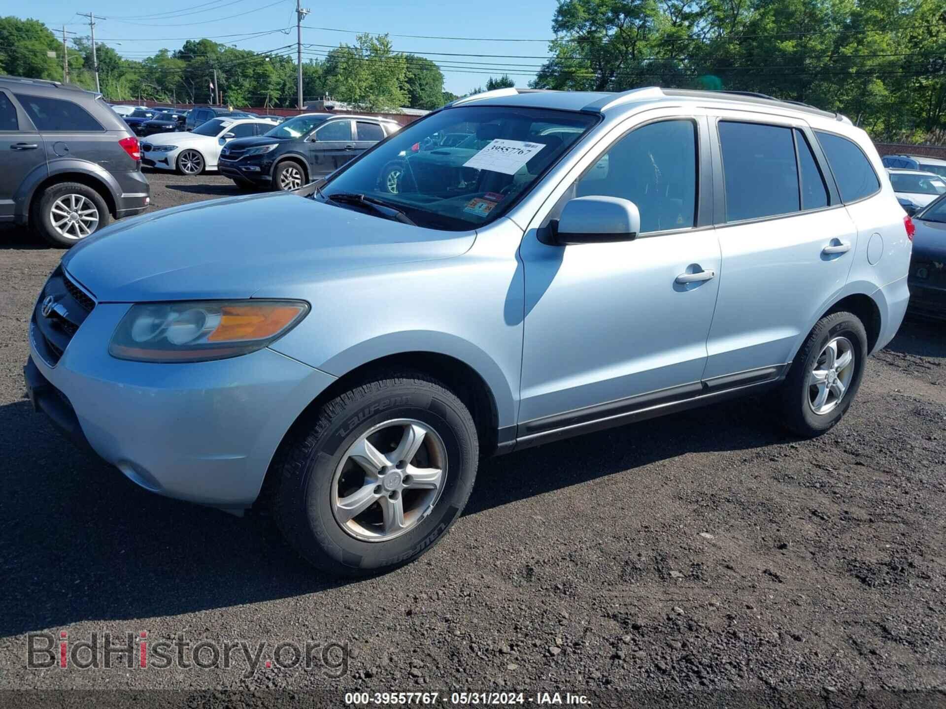 2007 HYUNDAI SANTA FE - VIN: 5NMSG13D57H085582 - Фото 2