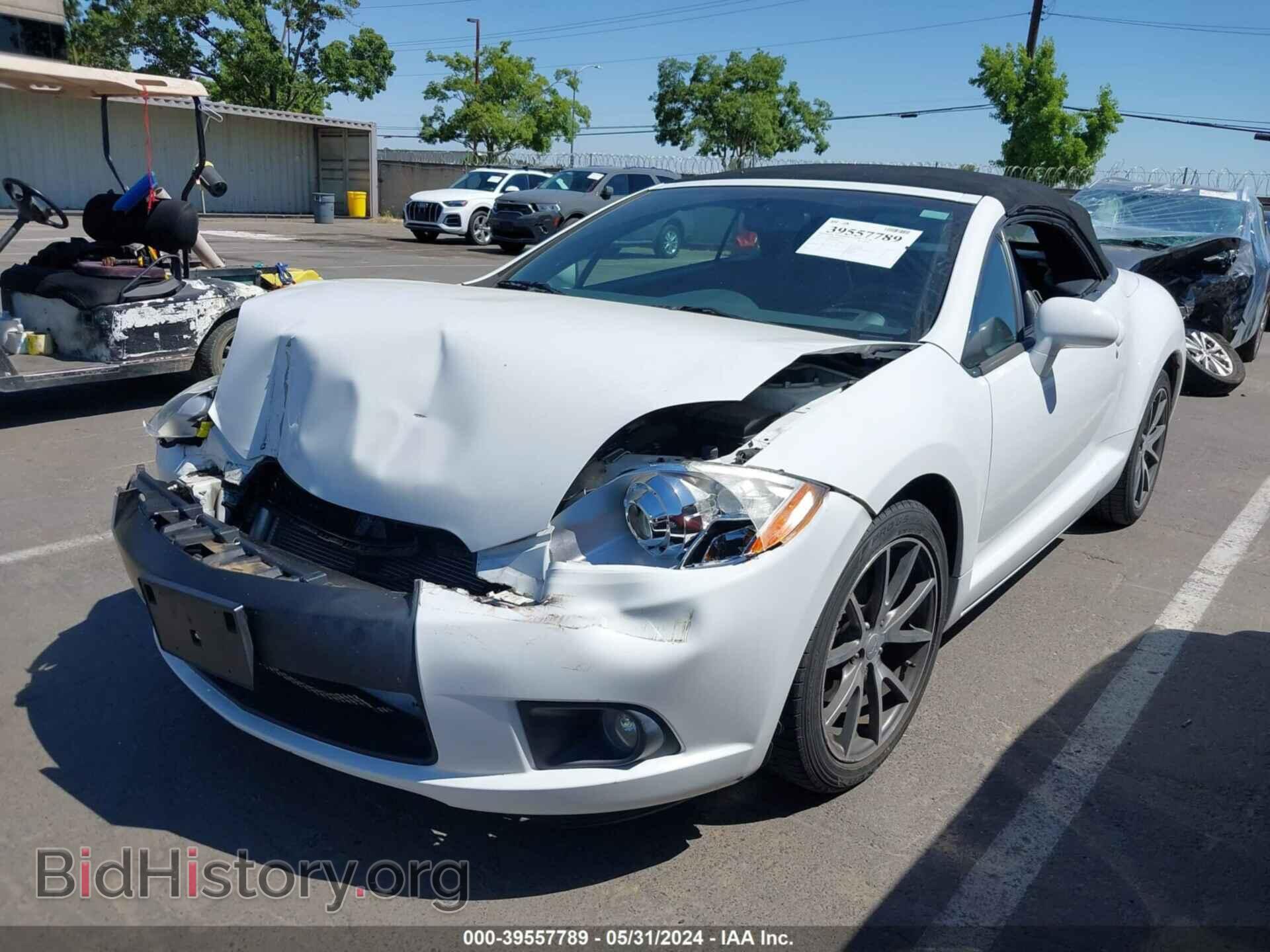 2011 MITSUBISHI ECLIPSE SPYDER - VIN: 4A37L5EF8BE013596 - Фото 2