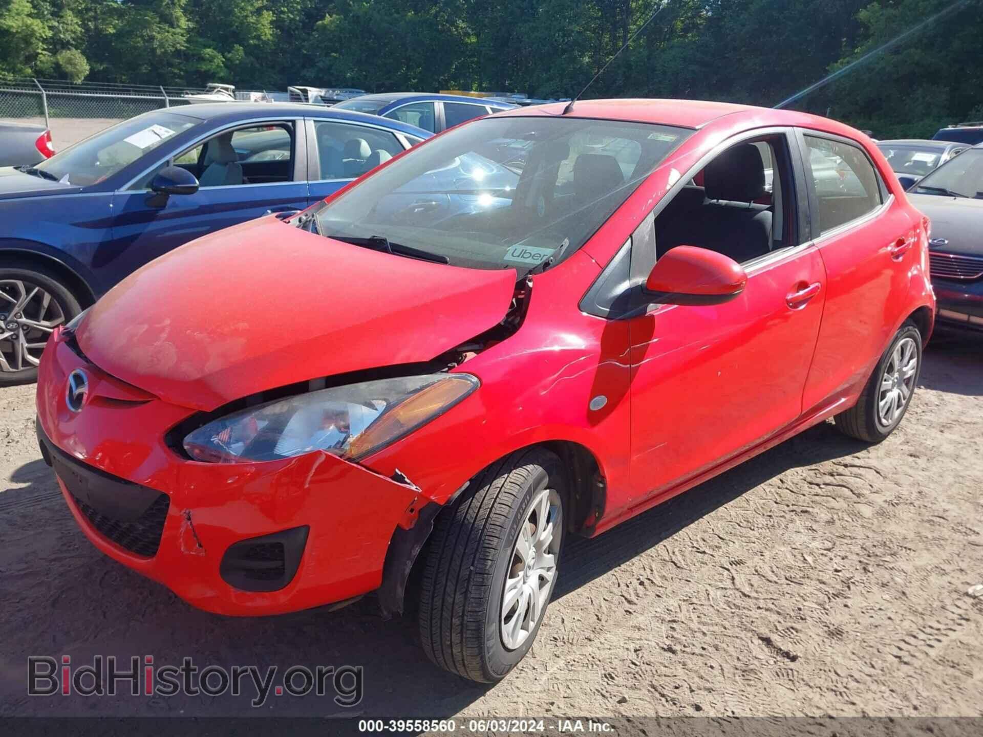 2013 MAZDA MAZDA2 - VIN: JM1DE1KY5D0170310 - Photo 2