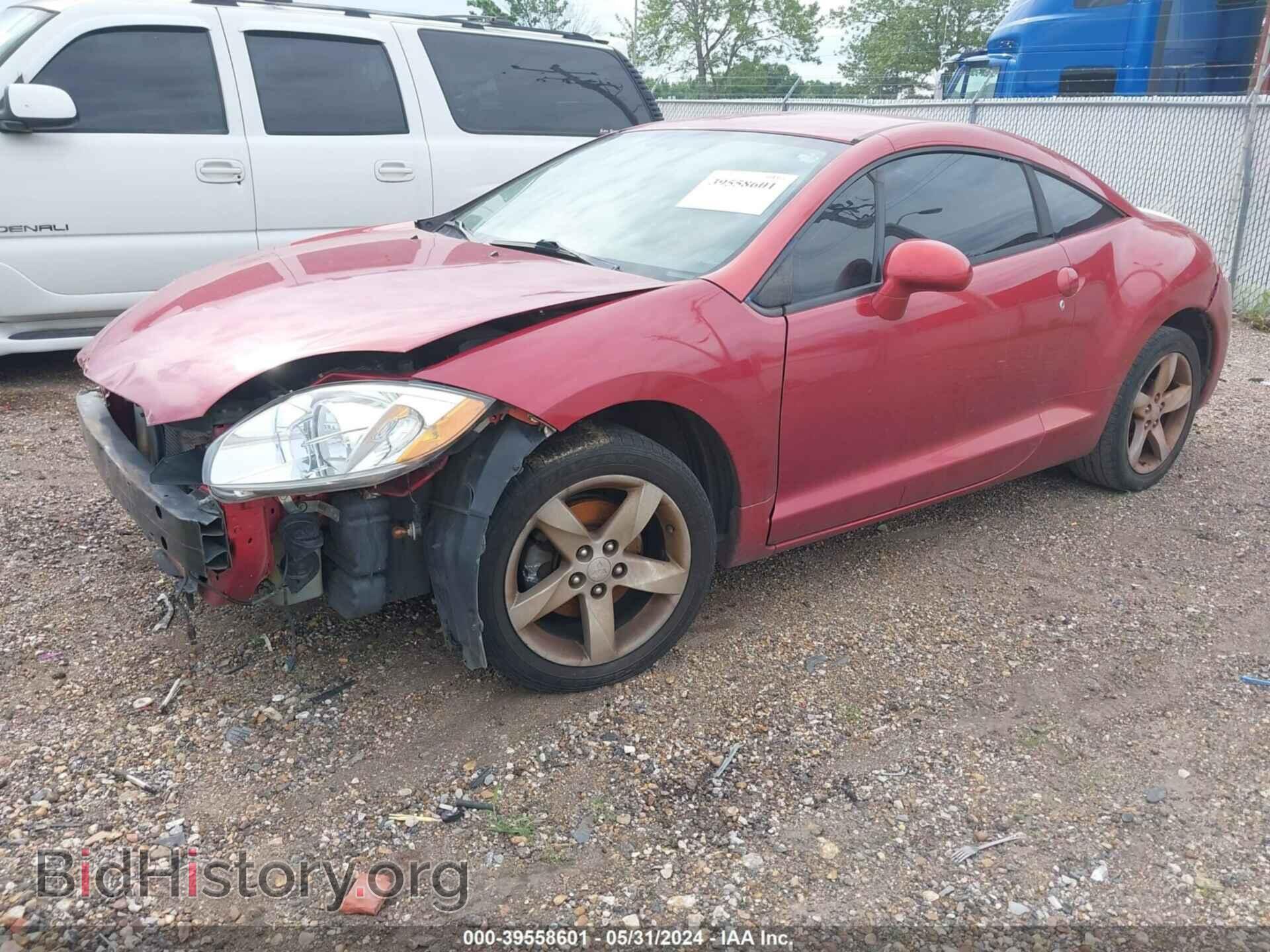 2008 MITSUBISHI ECLIPSE - VIN: 4A3AK24F58E038537 - Фото 2