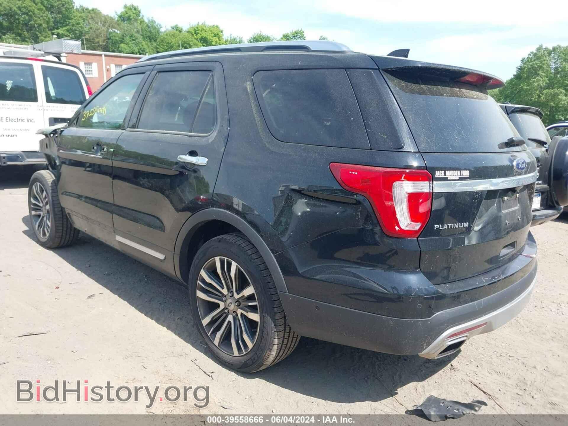 2016 FORD EXPLORER - VIN: 1FM5K8HT9GGA68226 - Фото 3