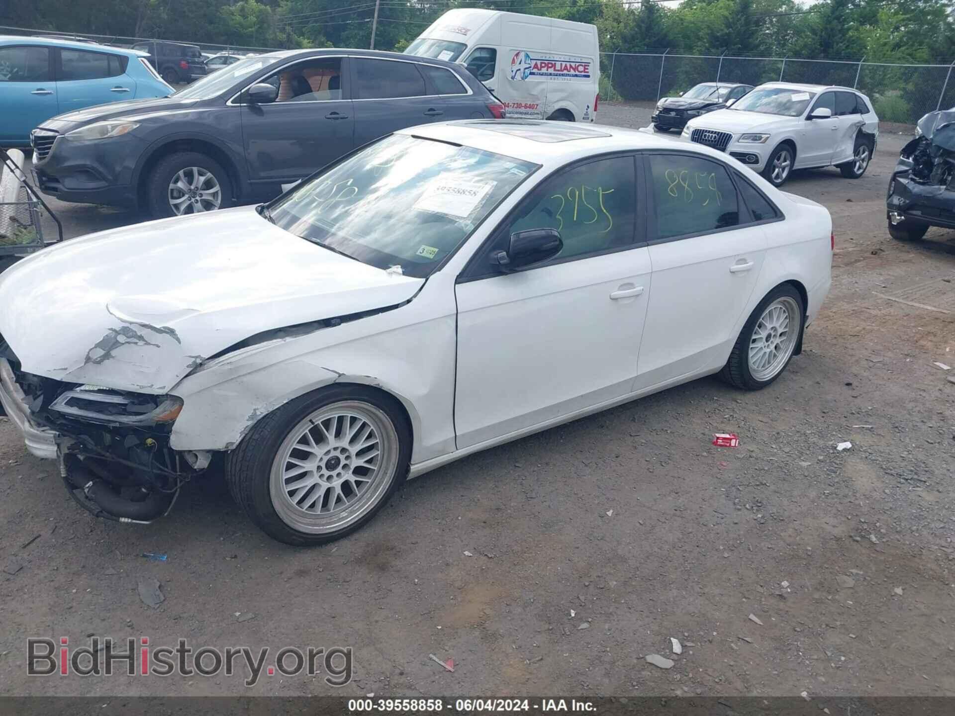 2011 AUDI A4 - VIN: WAUAFAFL1BN051536 - Фото 2