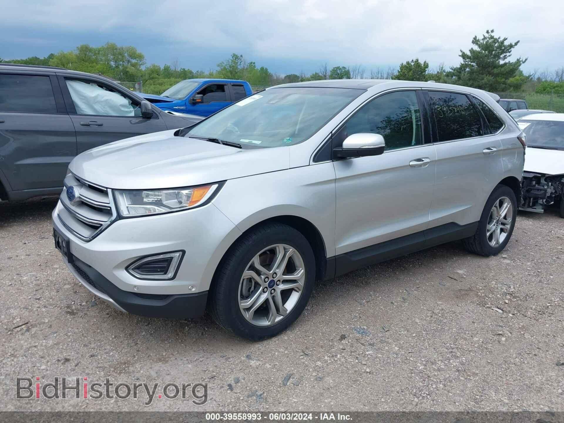 2015 FORD EDGE - VIN: 2FMPK4K85FBB08233 - Фото 2