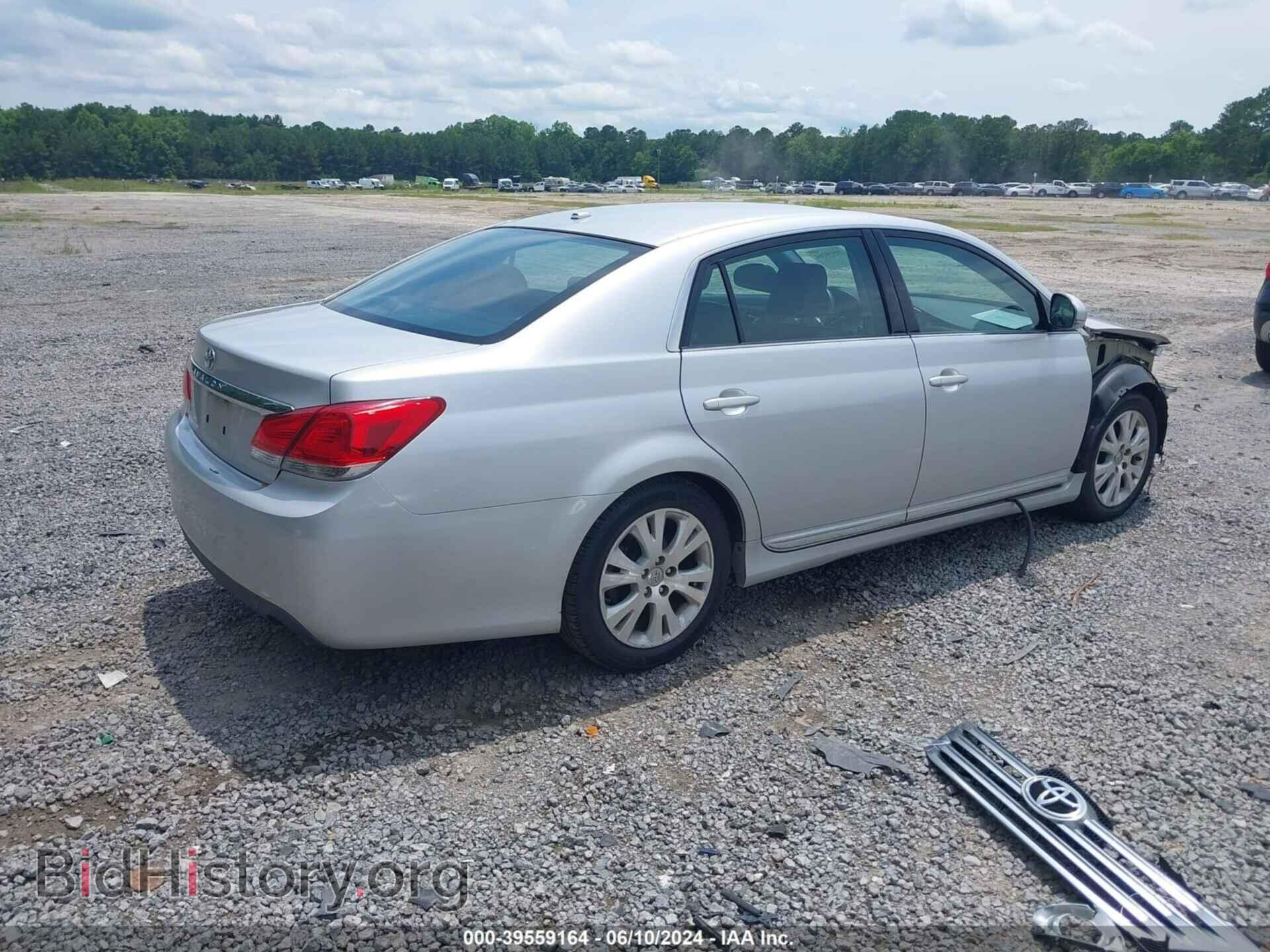 2012 TOYOTA AVALON - VIN: 4T1BK3DB1CU454380 - Фото 4
