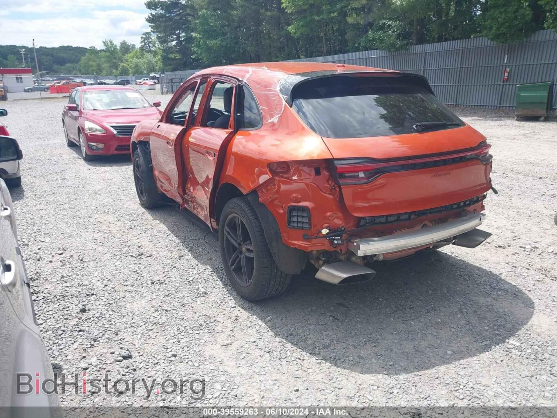 2022 PORSCHE MACAN - VIN: WP1AA2A50NLB10462 - Фото 3