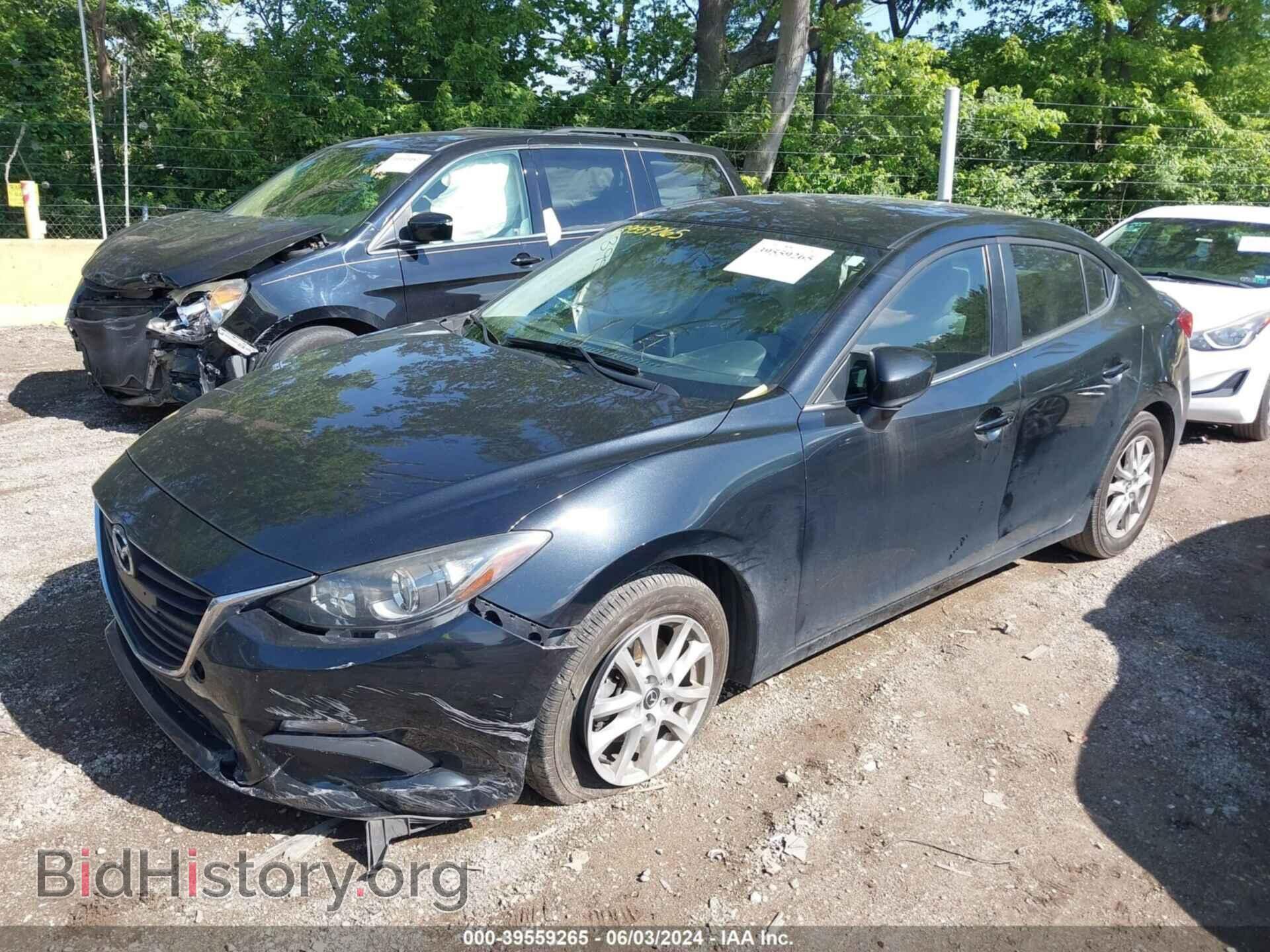2014 MAZDA MAZDA3 - VIN: JM1BM1V77E1113986 - Фото 2