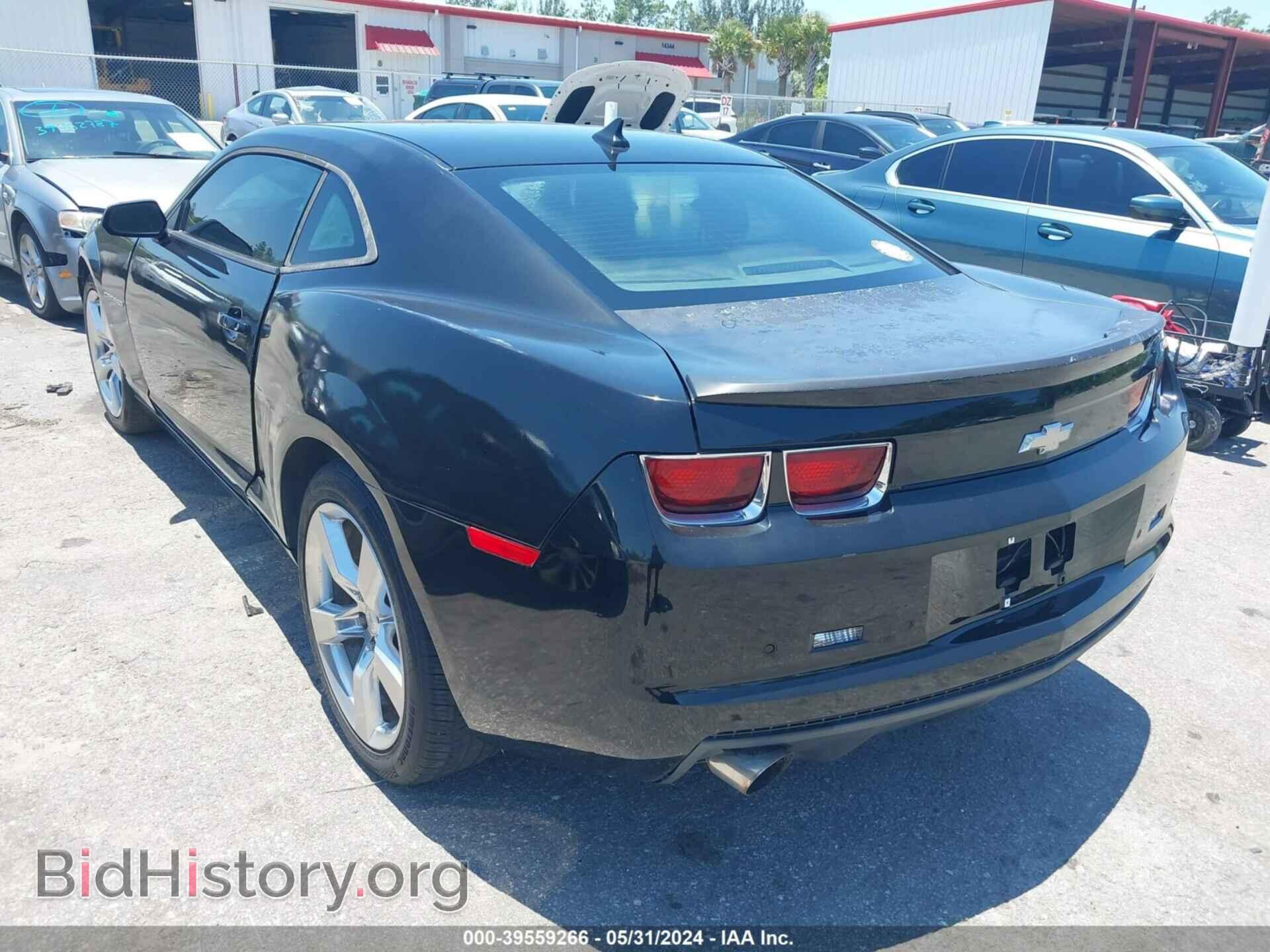 2011 CHEVROLET CAMARO - VIN: 2G1FC1ED8B9123727 - Фото 3