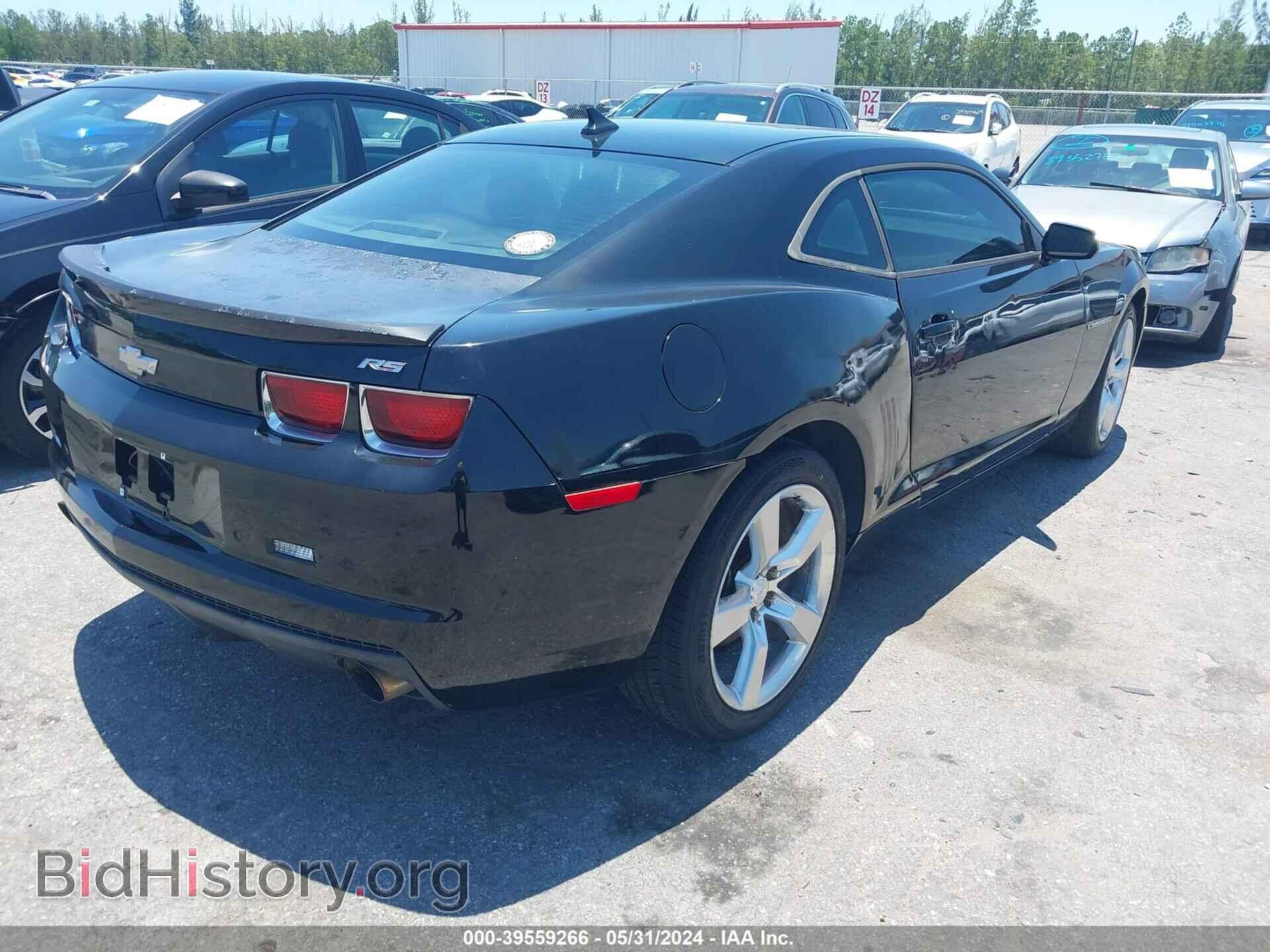 2011 CHEVROLET CAMARO - VIN: 2G1FC1ED8B9123727 - Фото 4