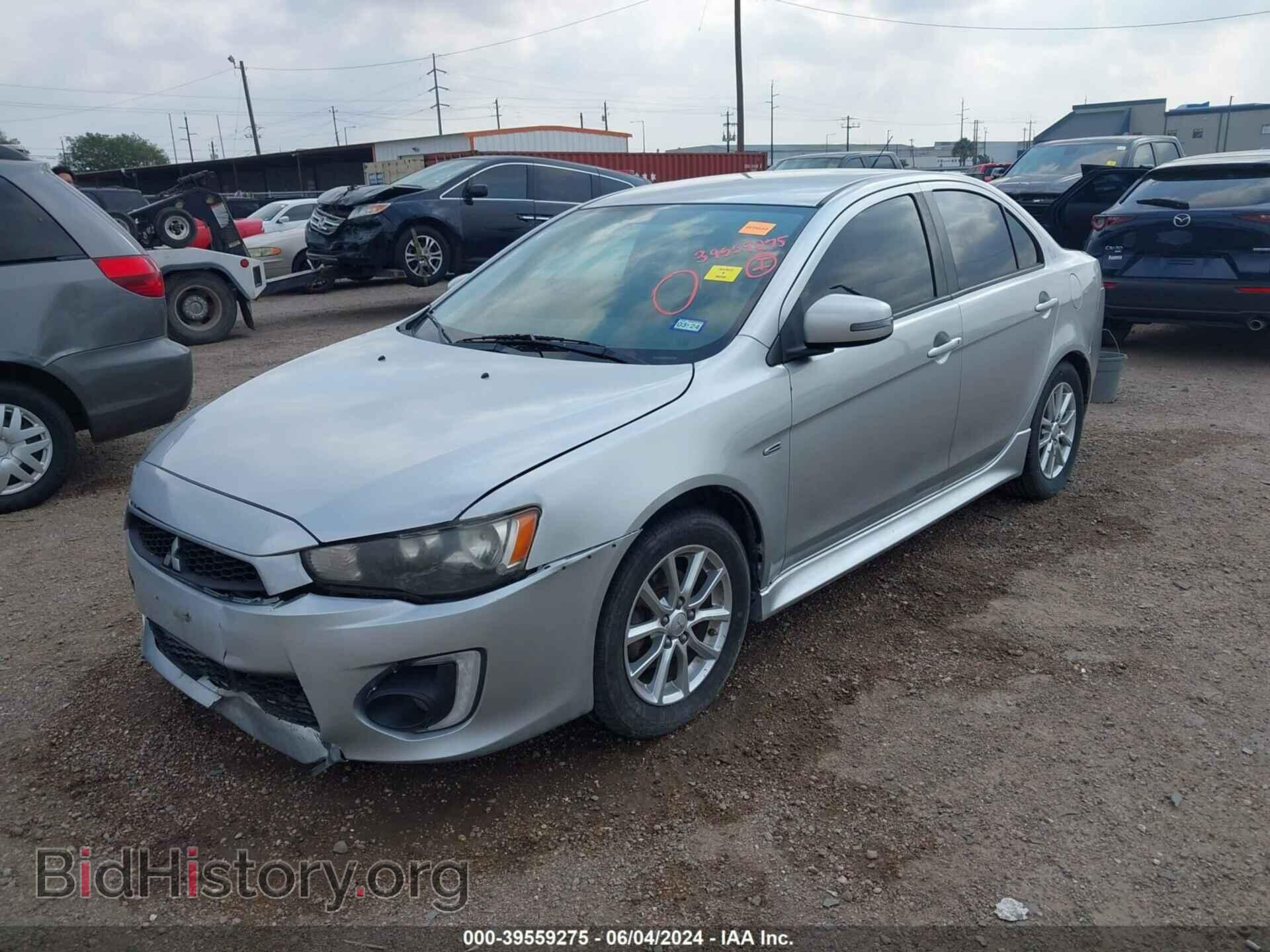 2016 MITSUBISHI LANCER - VIN: JA32U2FU9GU010403 - Фото 2