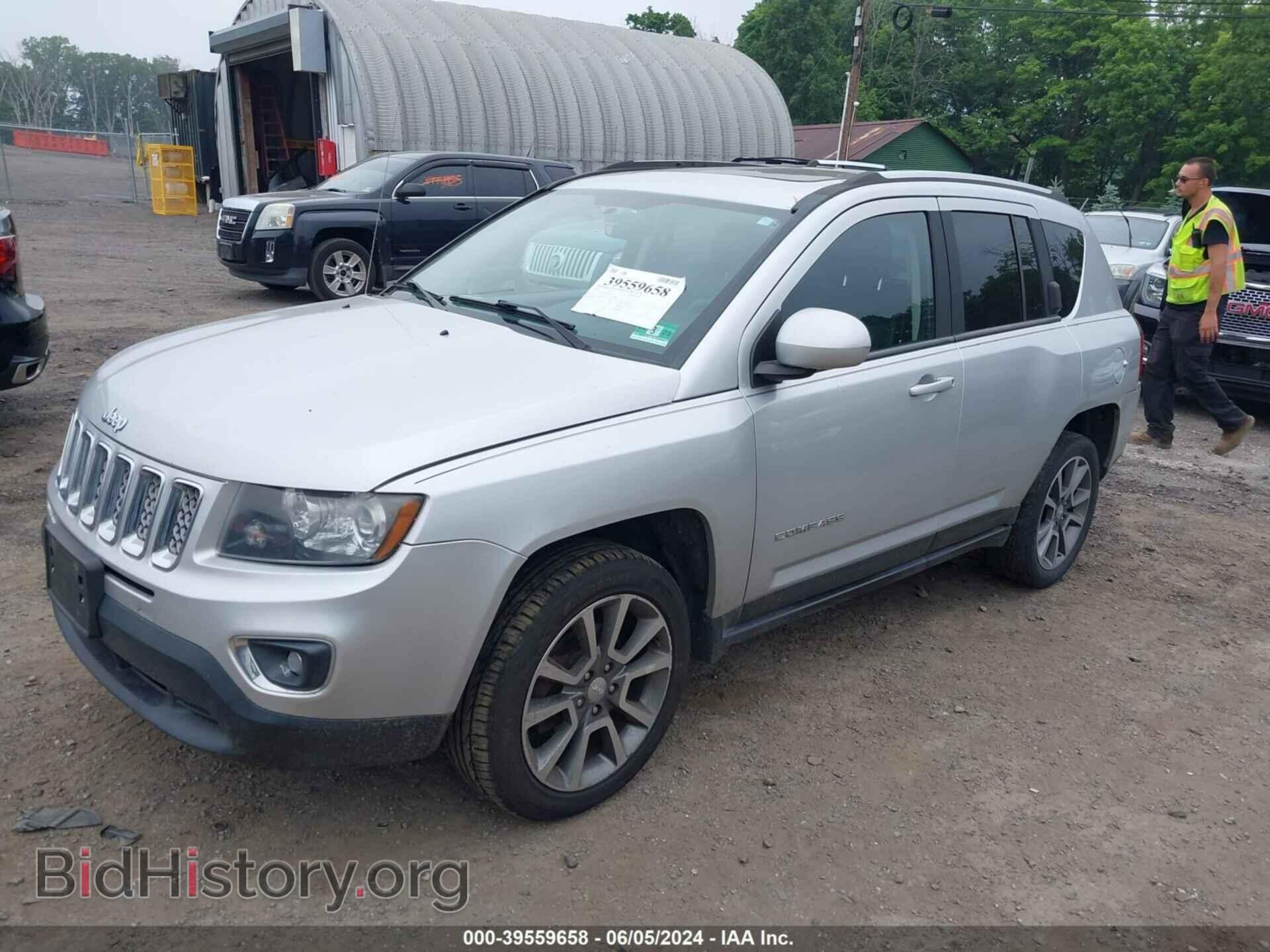 2014 JEEP COMPASS - VIN: 1C4NJDCB5ED510528 - Фото 2