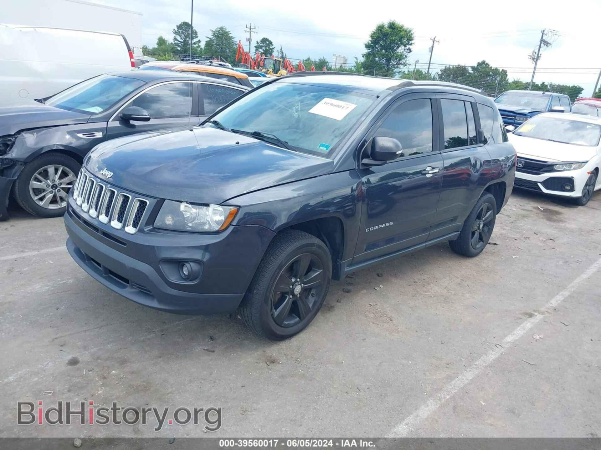 2016 JEEP COMPASS - VIN: 1C4NJCBA3GD568966 - Фото 2