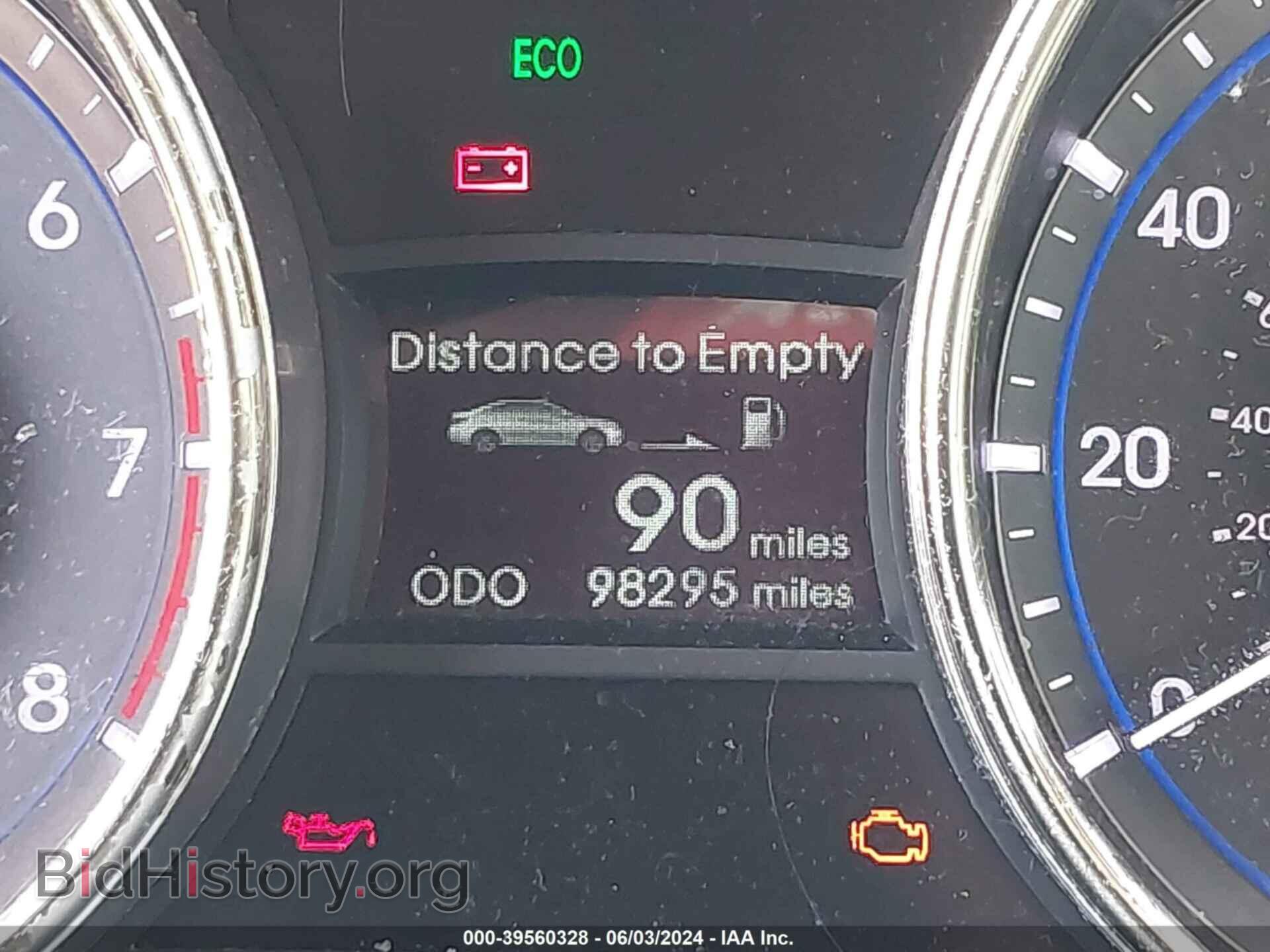 2013 HYUNDAI SONATA - VIN: 5NPEC4AC0DH506224 - Фото 7