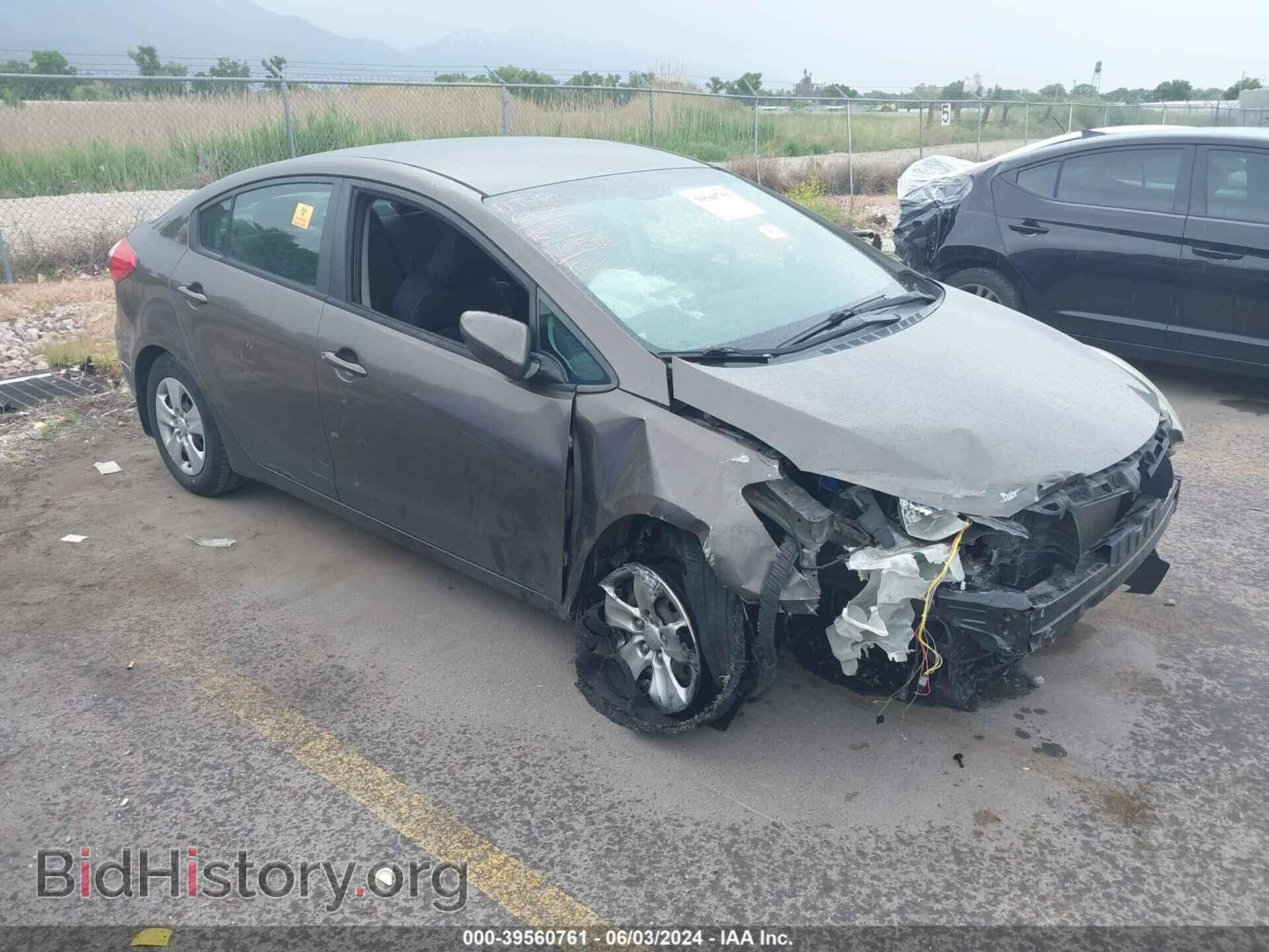 Фотография KNAFK4A68E5072067 - KIA FORTE 2014
