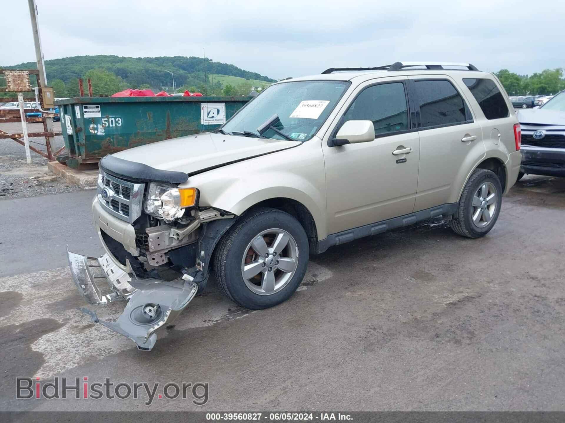 2010 FORD ESCAPE - VIN: 1FMCU9EG2AKB29676 - Фото 2